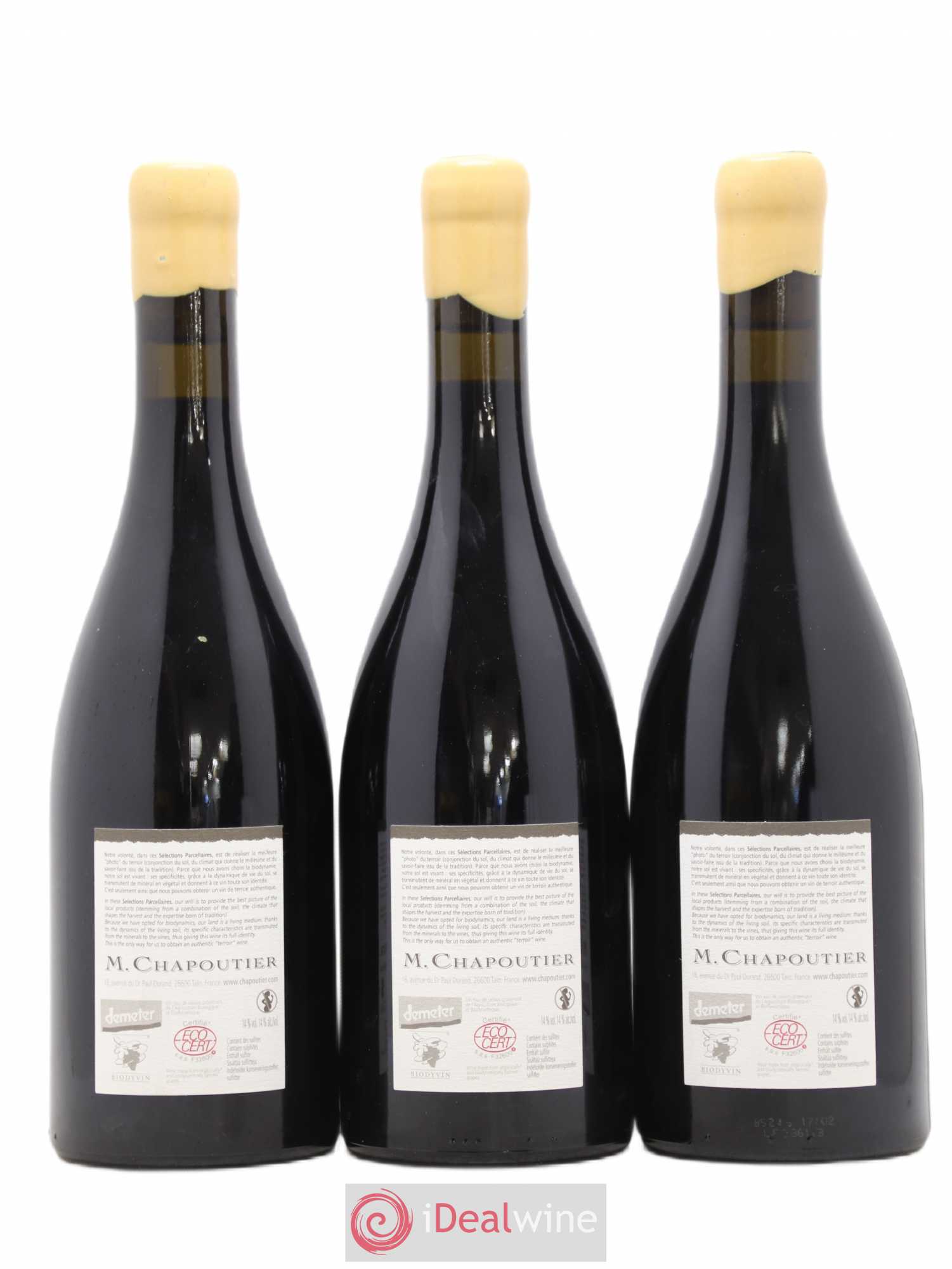 Hermitage Ermitage l'Ermite Chapoutier 2006 - Lot de 3 bouteilles - 1