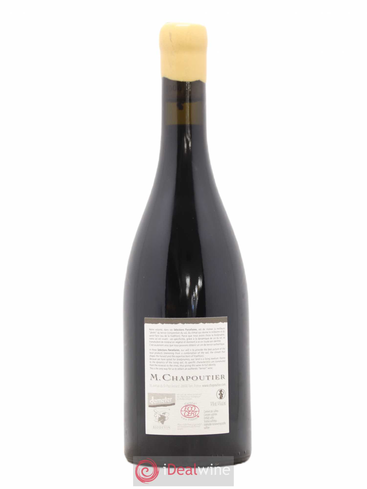 Hermitage Ermitage l'Ermite Chapoutier 2006 - Lot de 1 bouteille - 1