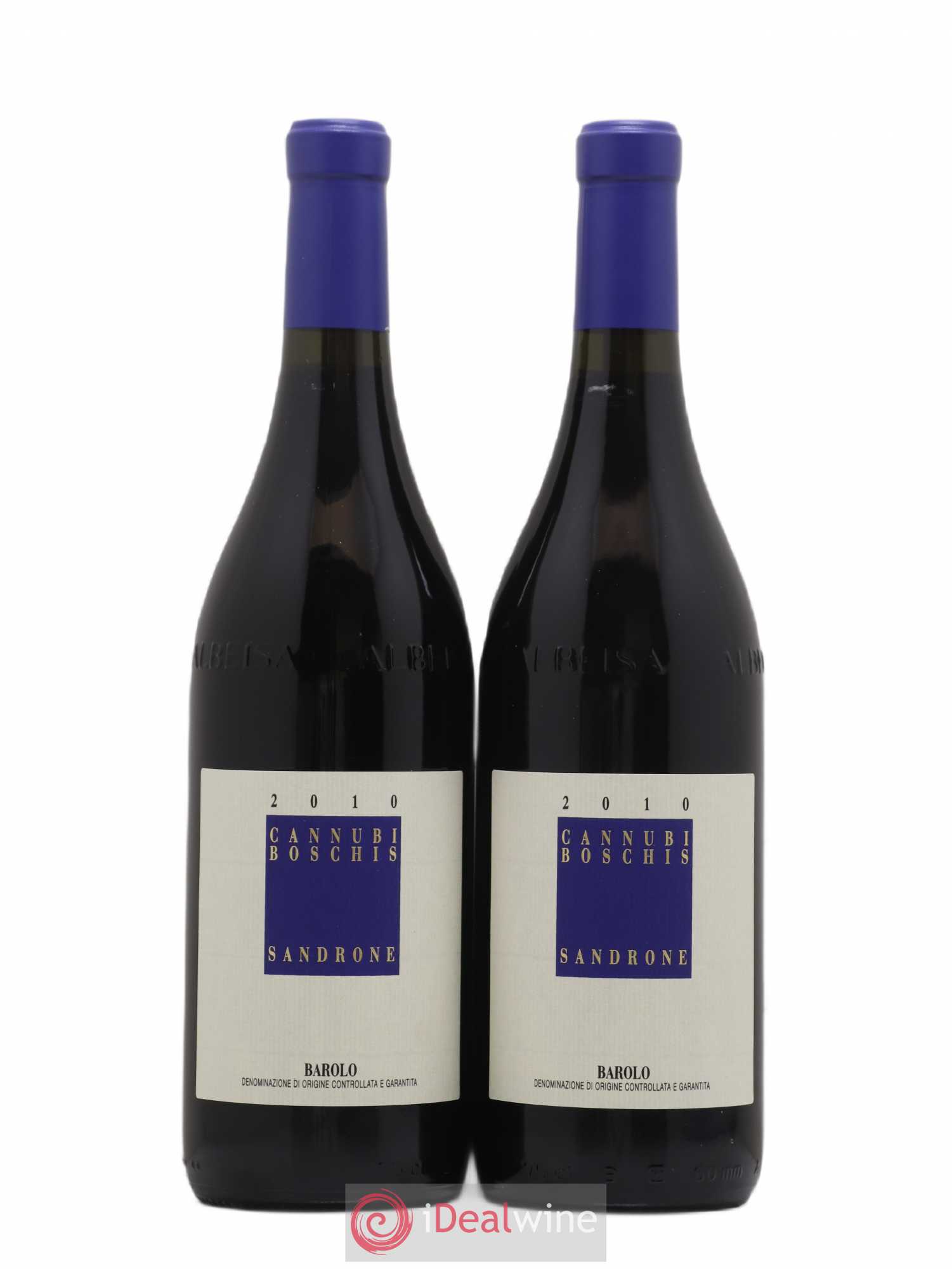 Barolo DOCG Aleste (anciennement Cannubi Boschis) Luciano Sandrone 2010 - Lot de 2 bouteilles - 0