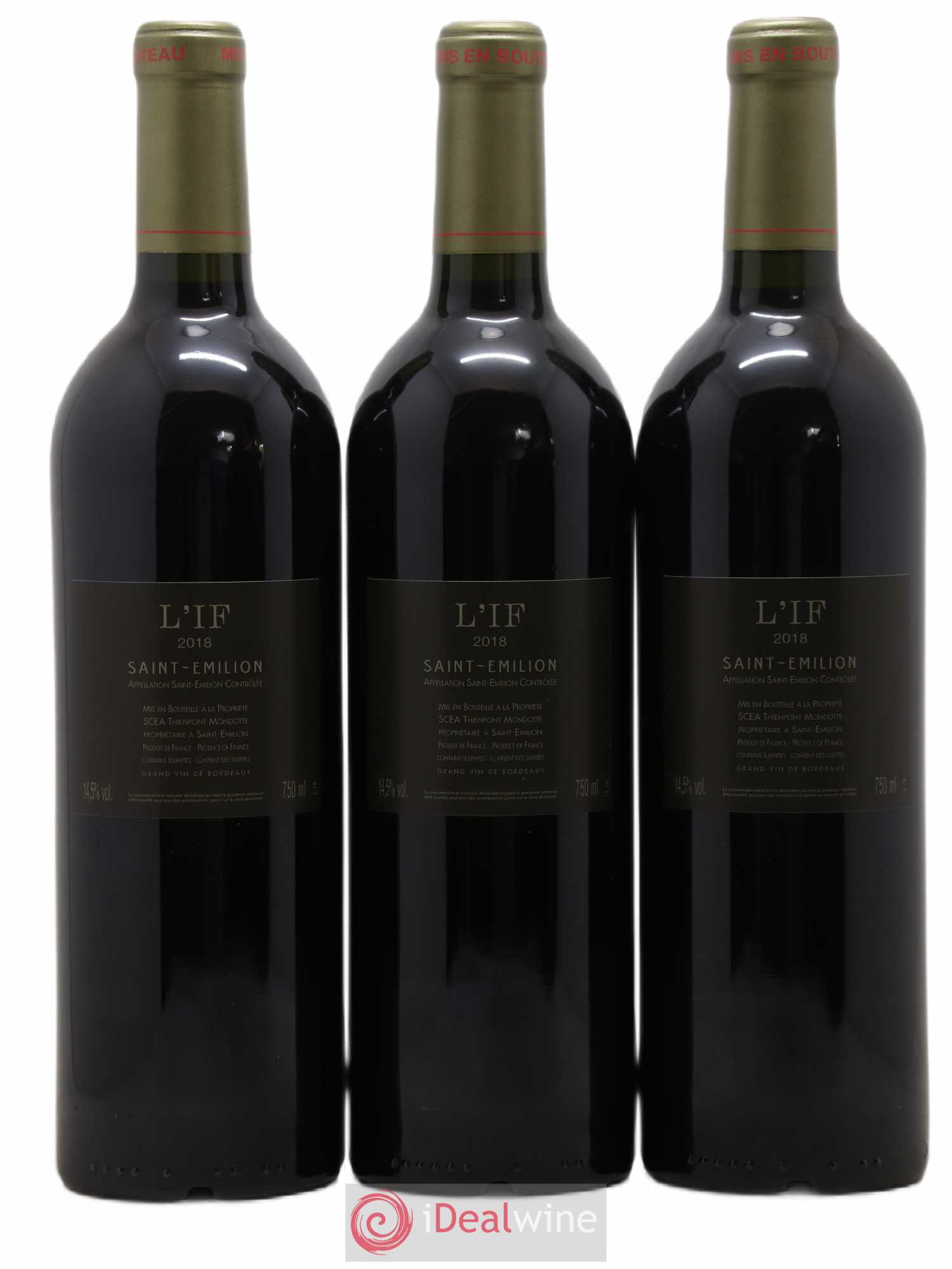 L'IF 2018 - Lot de 3 bouteilles - 1