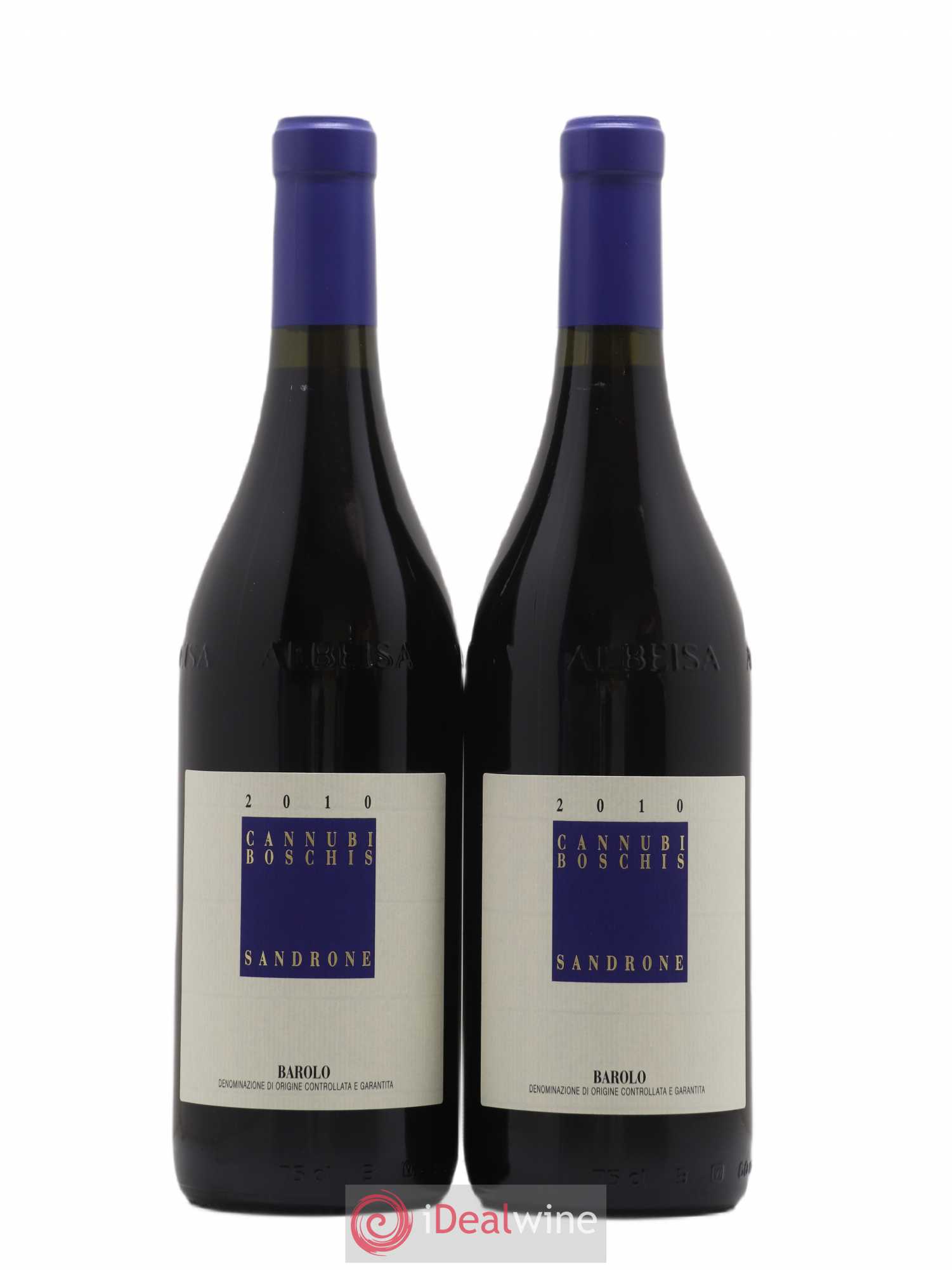 Barolo DOCG Aleste (anciennement Cannubi Boschis) Luciano Sandrone 2010 - Lot de 2 bouteilles - 0