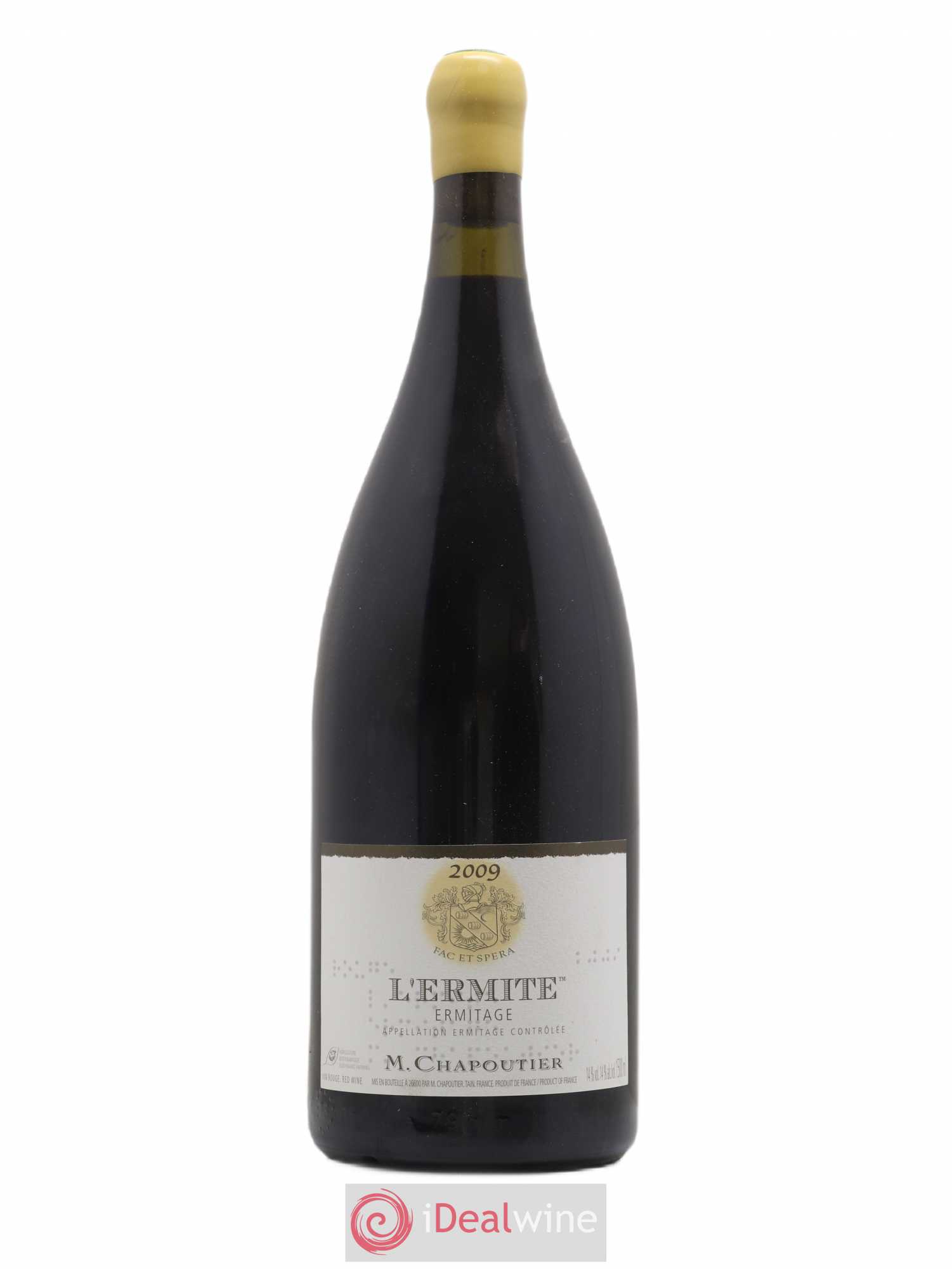 Hermitage Ermitage l'Ermite Chapoutier 2009 - Lot de 1 magnum - 0