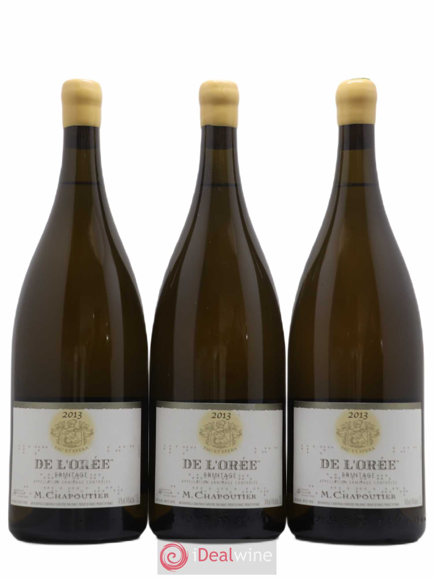 Hermitage Ermitage de l'Orée Chapoutier 2013 - Lot de 3 magnums - 0