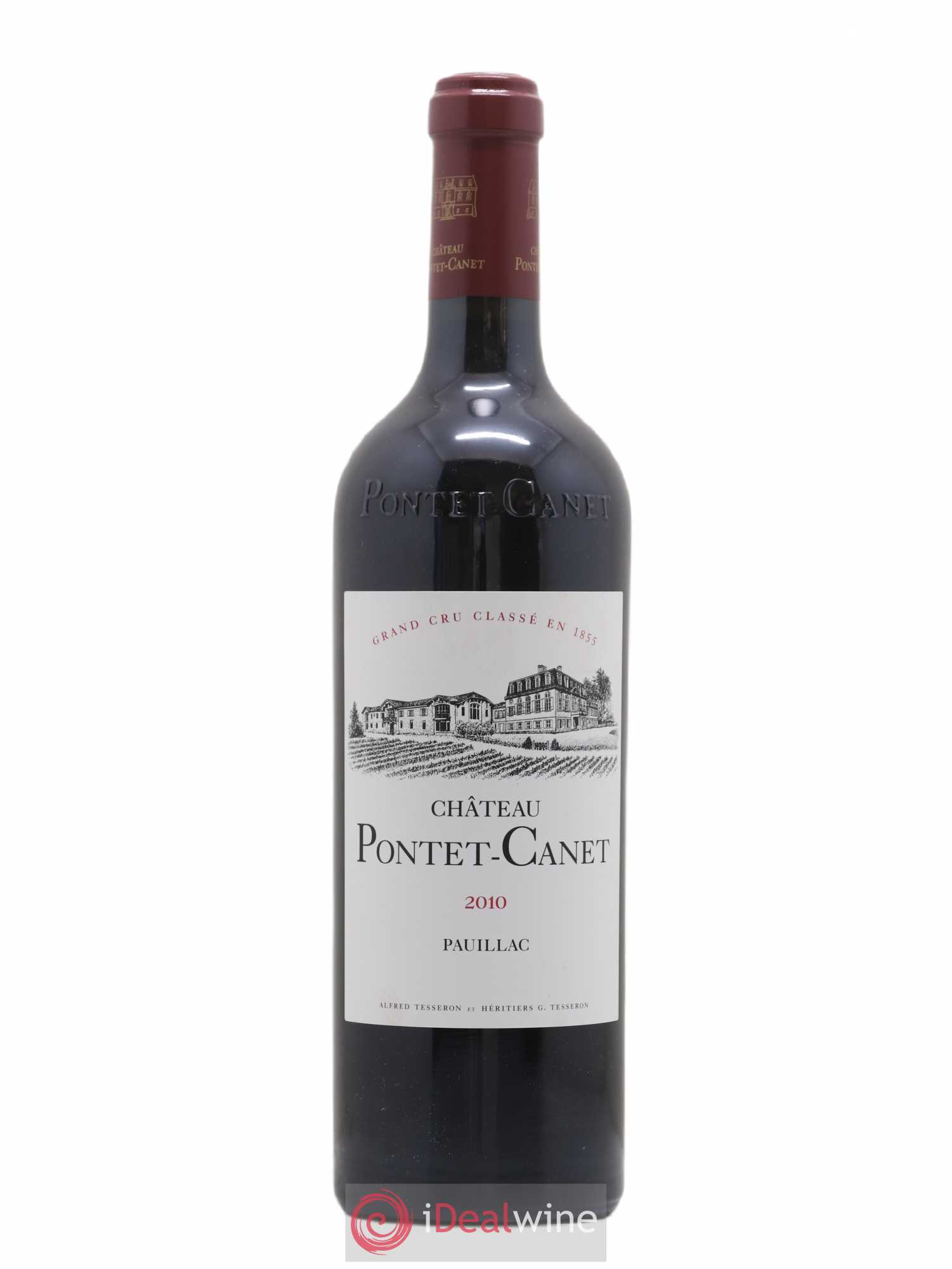 Château Pontet Canet 5ème Grand Cru Classé 2010 - Lot de 1 bouteille - 0