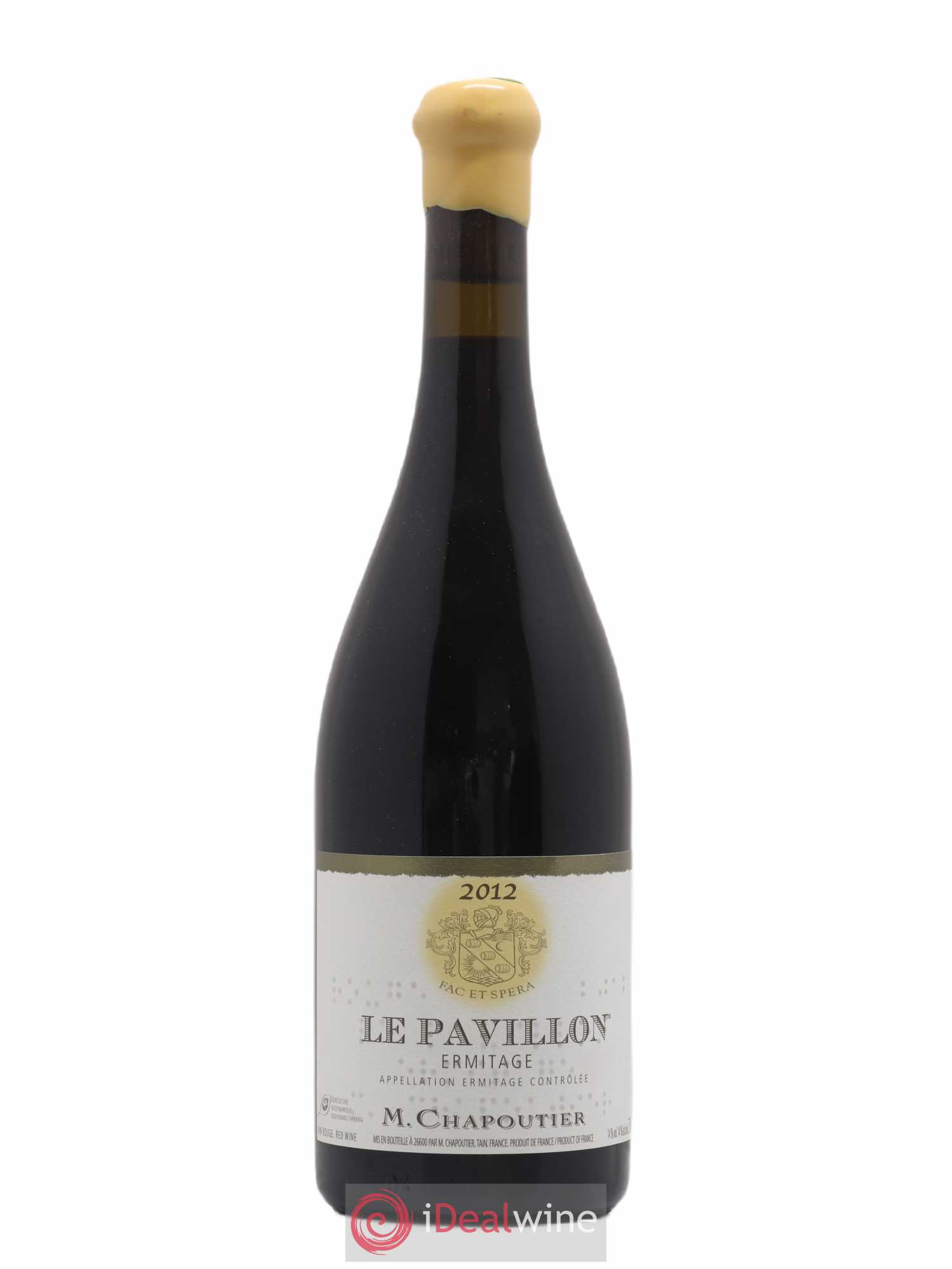 Hermitage Ermitage Le Pavillon Chapoutier 2012 - Lot de 1 bouteille - 0