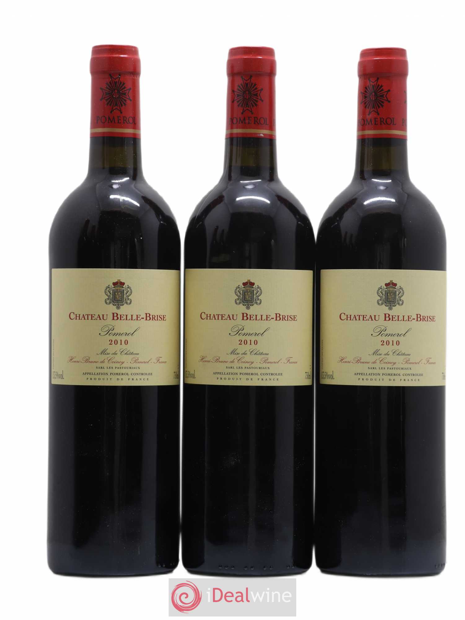 Château Belle-Brise 2010 - Lot de 6 bouteilles - 1