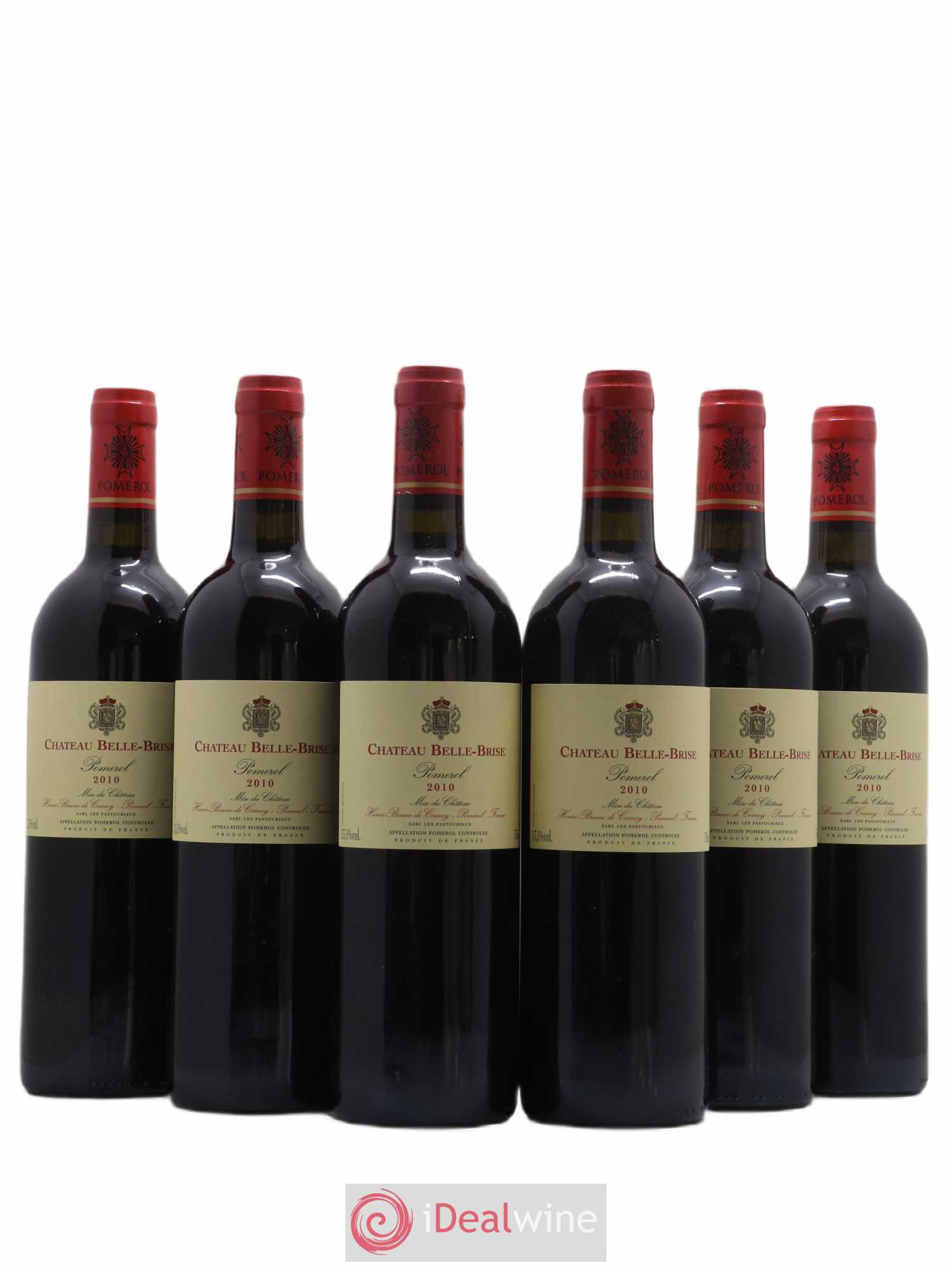 Château Belle-Brise 2010 - Lot de 6 bouteilles - 0