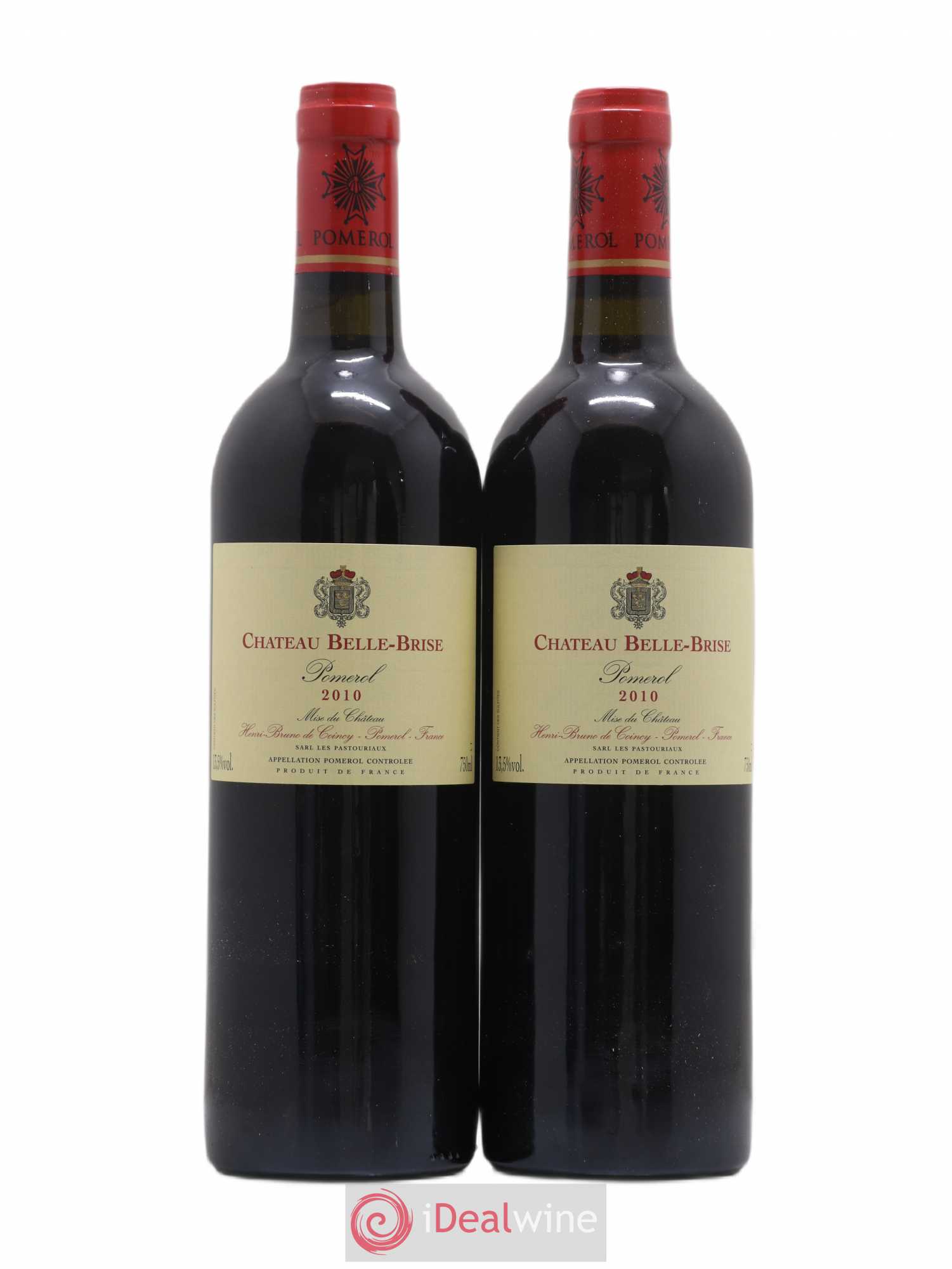 Château Belle-Brise 2010 - Lot de 2 bouteilles - 0