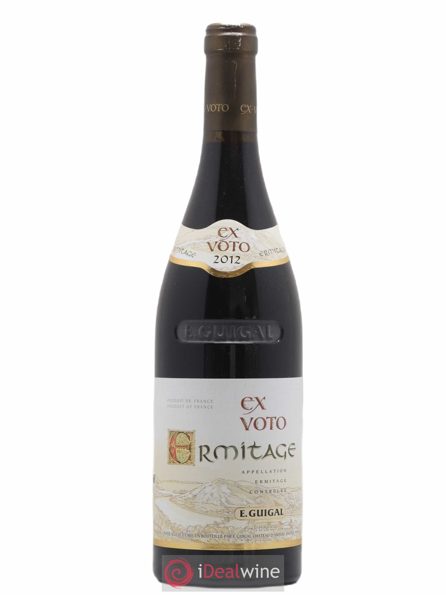 Ermitage Ex Voto Guigal 2012 - Lot de 1 bouteille - 0