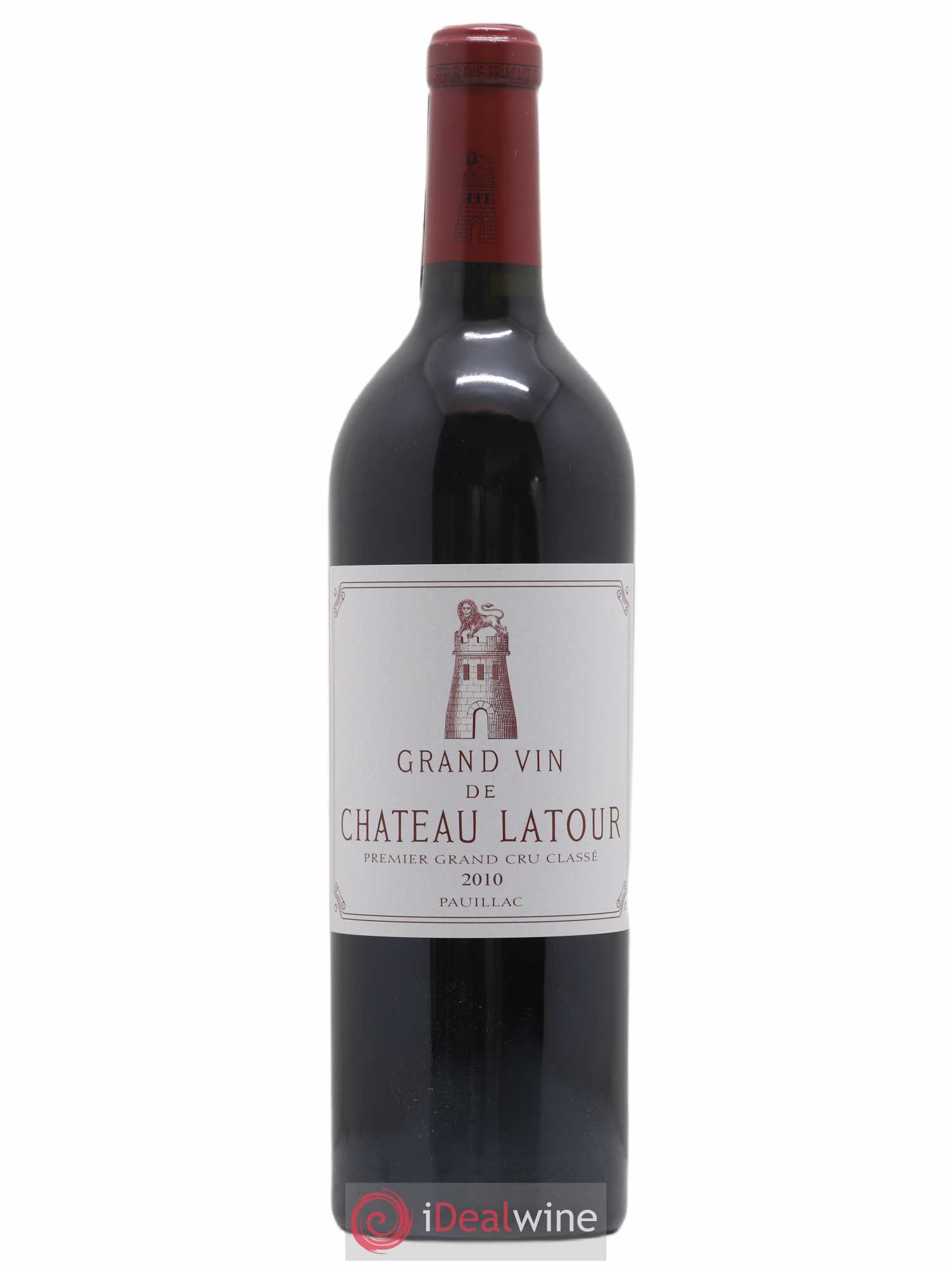 Château Latour 1er Grand Cru Classé 2010 - Lot de 1 bouteille - 0