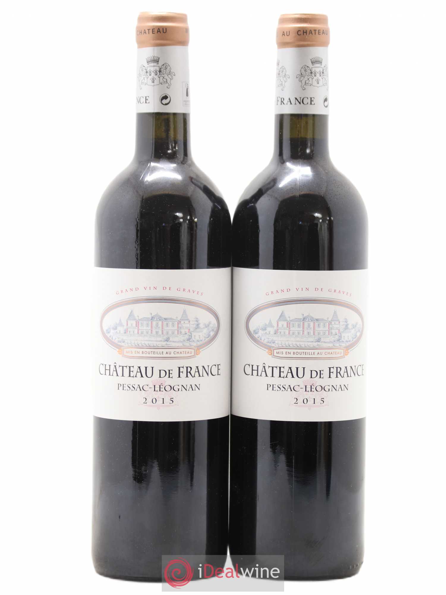 Château de France 2015 - Lot de 2 bouteilles - 0