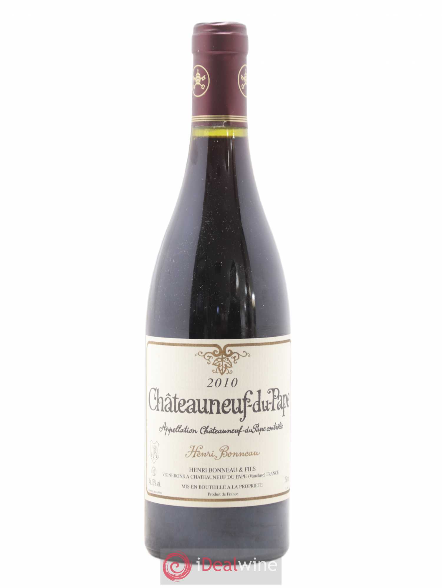 Châteauneuf-du-Pape Henri Bonneau Henri Bonneau & Fils 2010 - Lot de 1 bouteille - 0