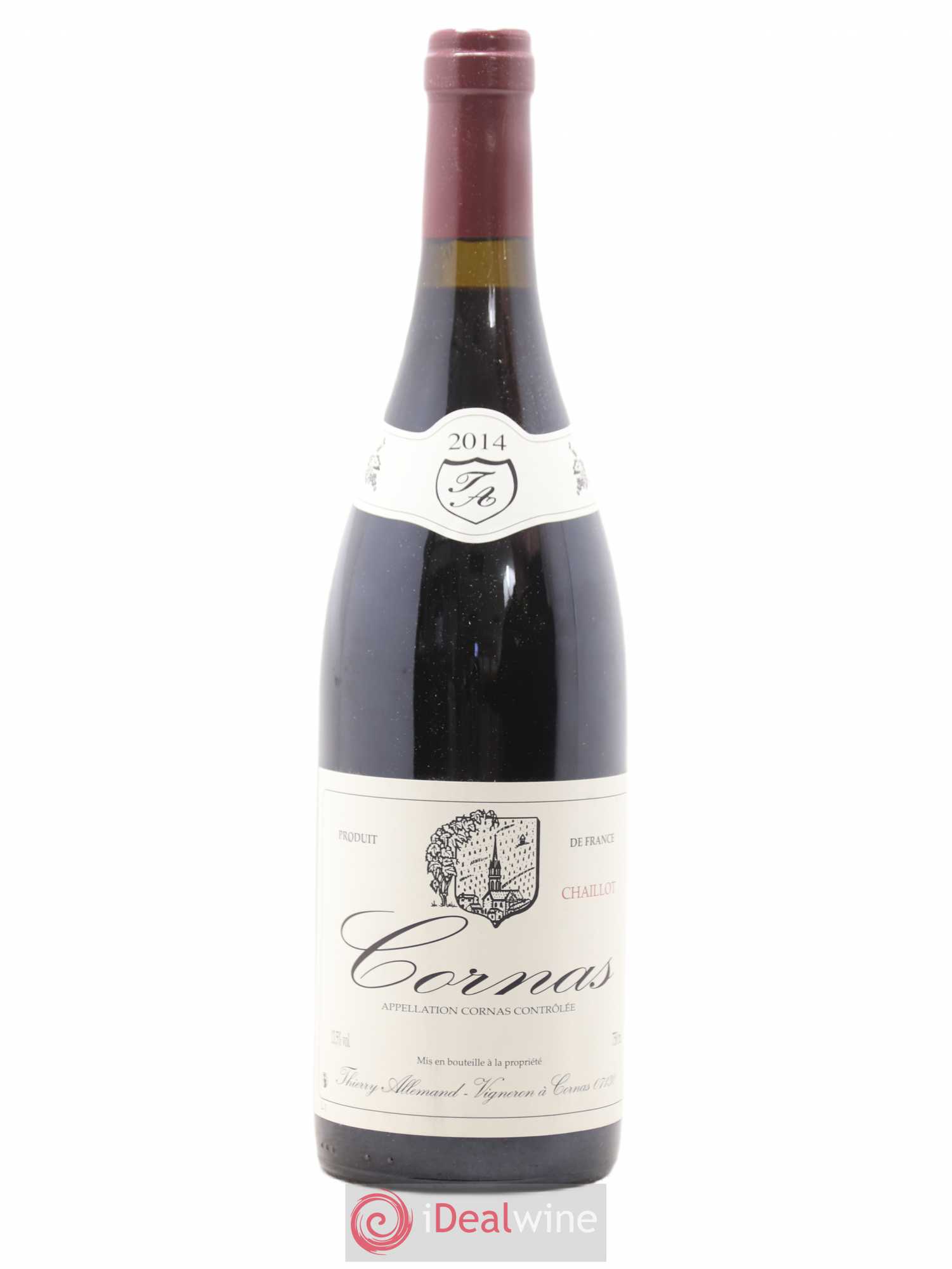 Cornas Chaillot Thierry Allemand 2014 - Lot de 1 bouteille - 0