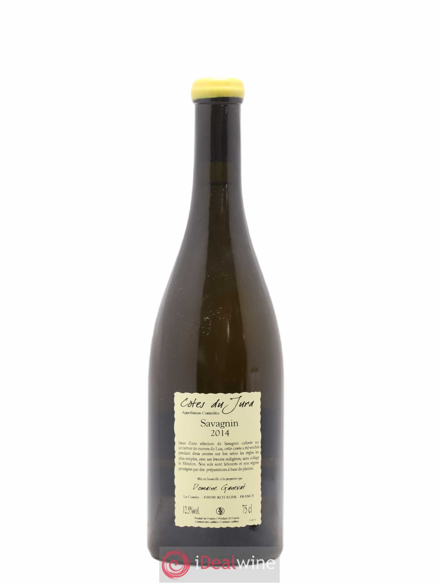 Côtes du Jura Sous la Roche Jean-François Ganevat (Domaine) 2014 - Lot de 1 bouteille - 1