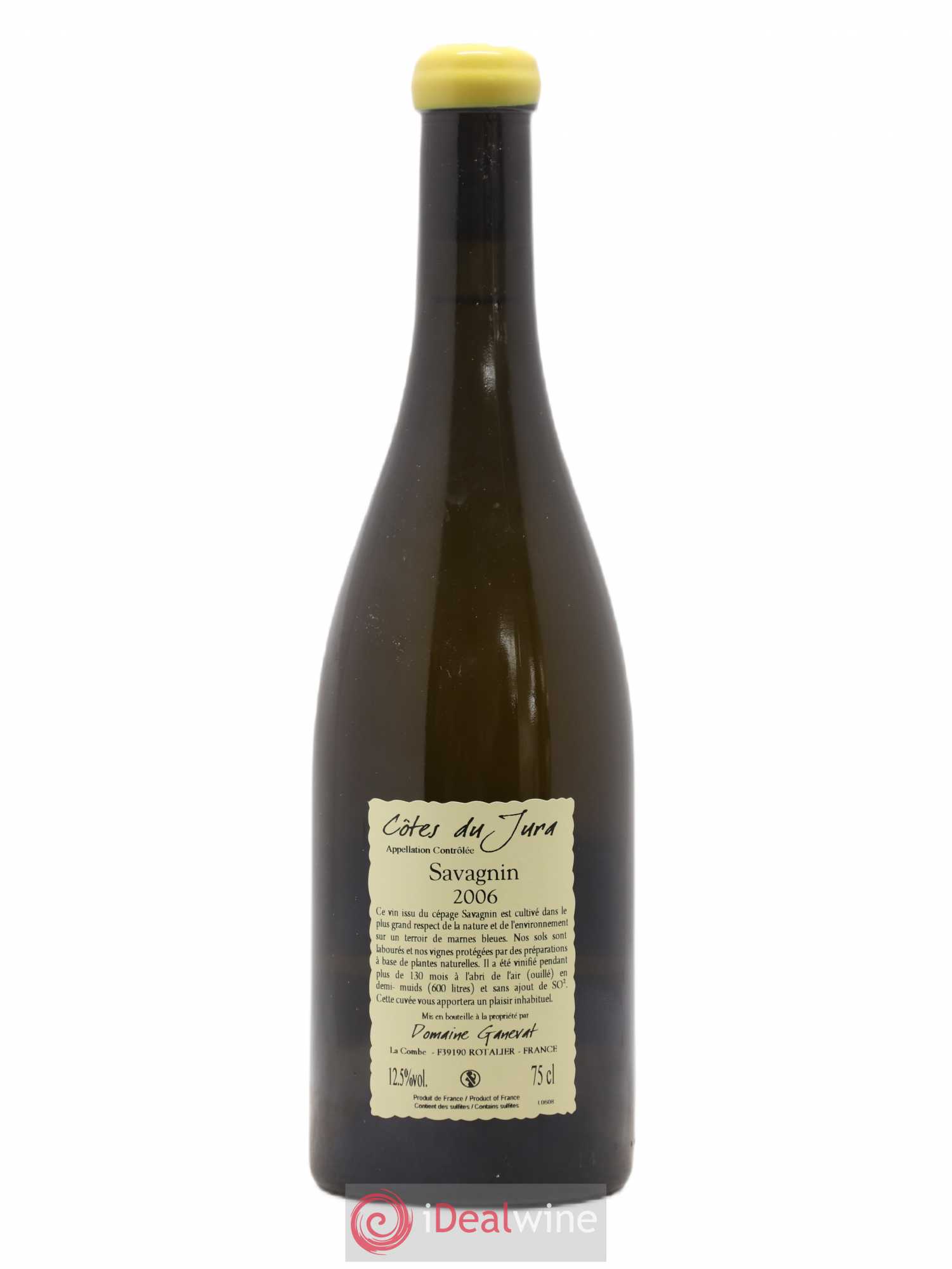 Côtes du Jura Les Vignes de mon Père Jean-François Ganevat (Domaine) 2006 - Lot de 1 bouteille - 1