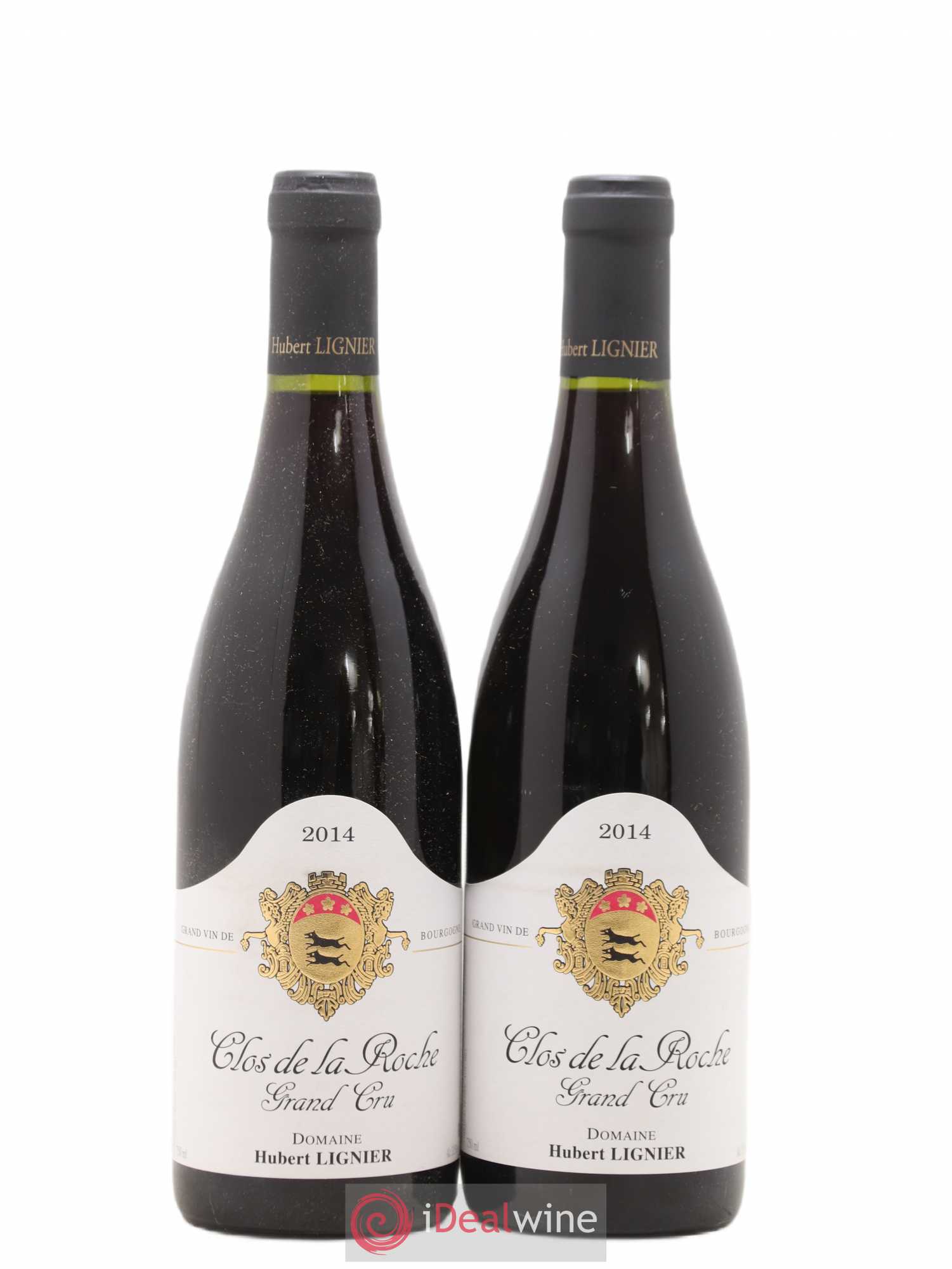 Clos de la Roche Grand Cru Hubert Lignier (Domaine) 2014 - Lot de 2 bouteilles - 0