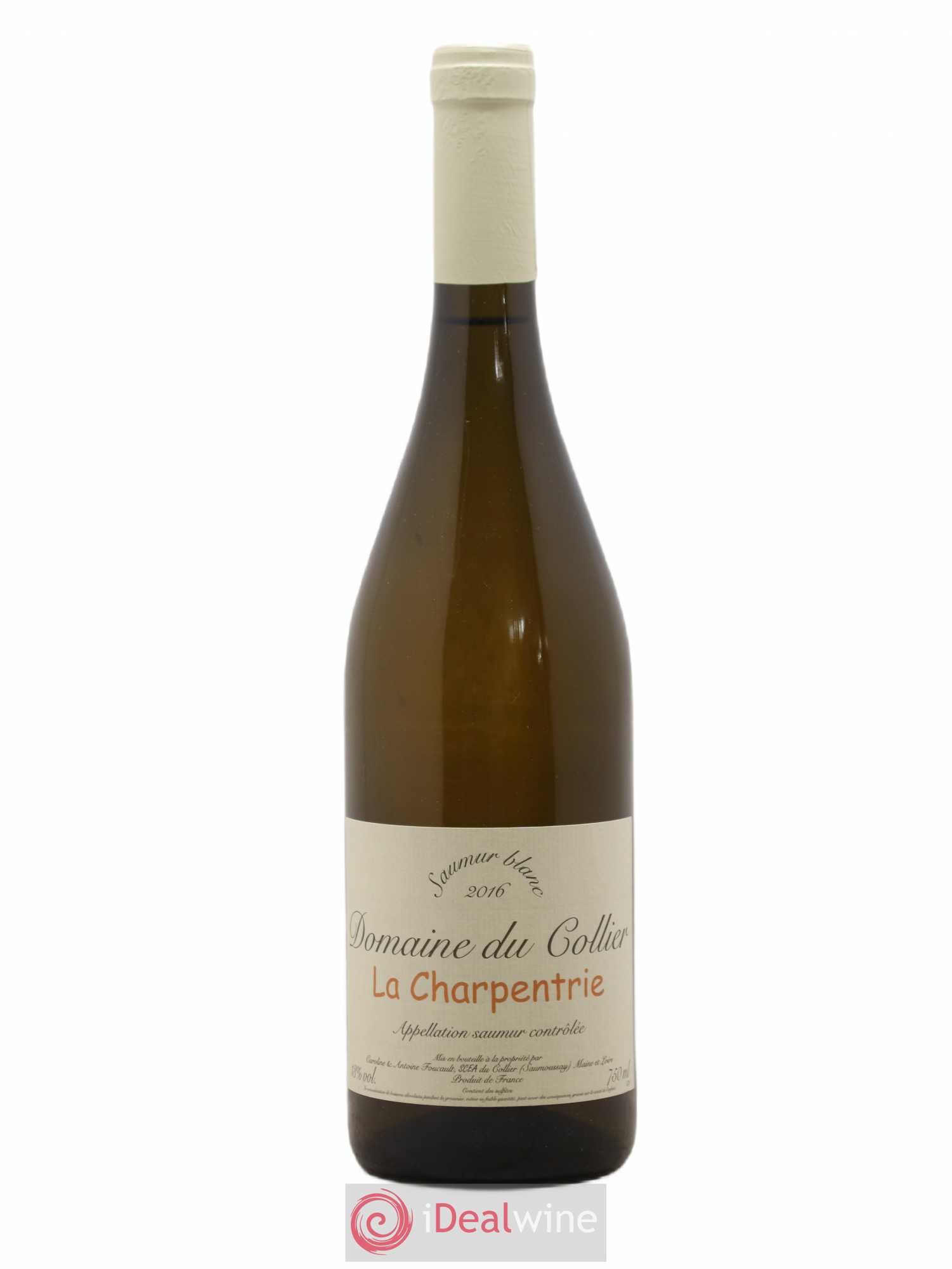 Saumur La Charpentrie Domaine du Collier 2016 - Posten von 1 Flasche - 0