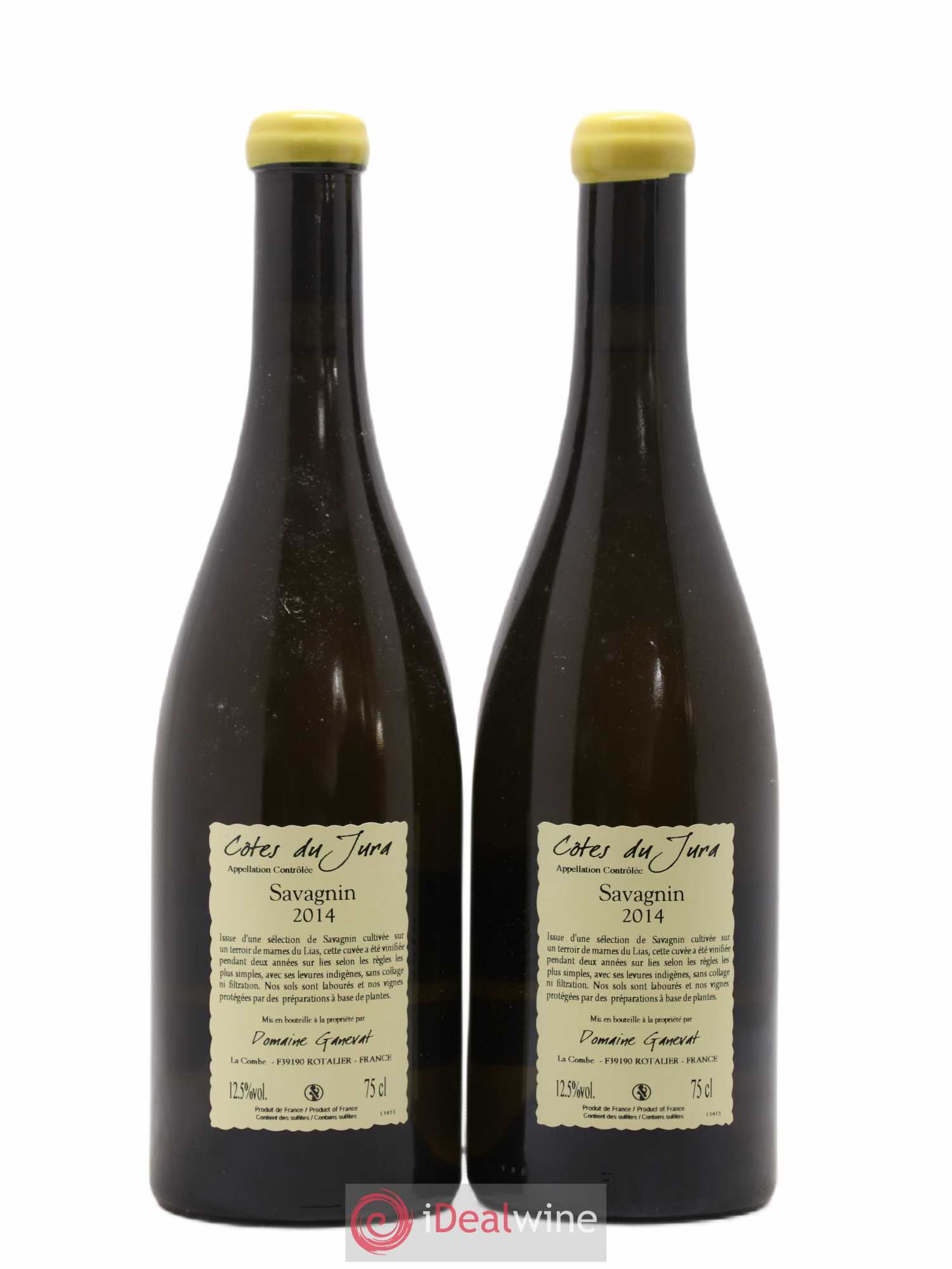 Côtes du Jura Sous la Roche Jean-François Ganevat (Domaine) 2014 - Lot de 2 bouteilles - 1