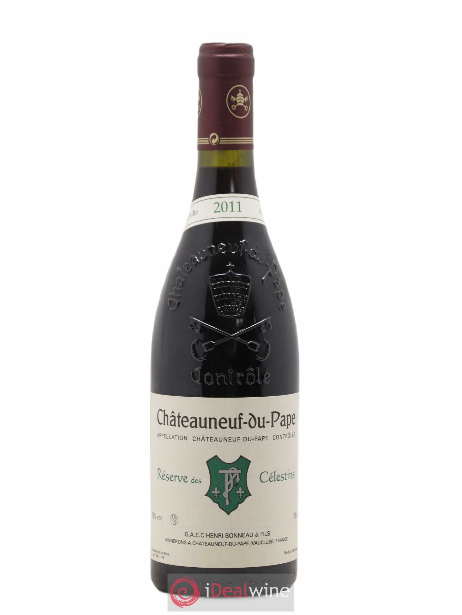 Châteauneuf-du-Pape Réserve des Célestins Henri Bonneau & Fils 2011 - Lot de 1 bouteille - 0