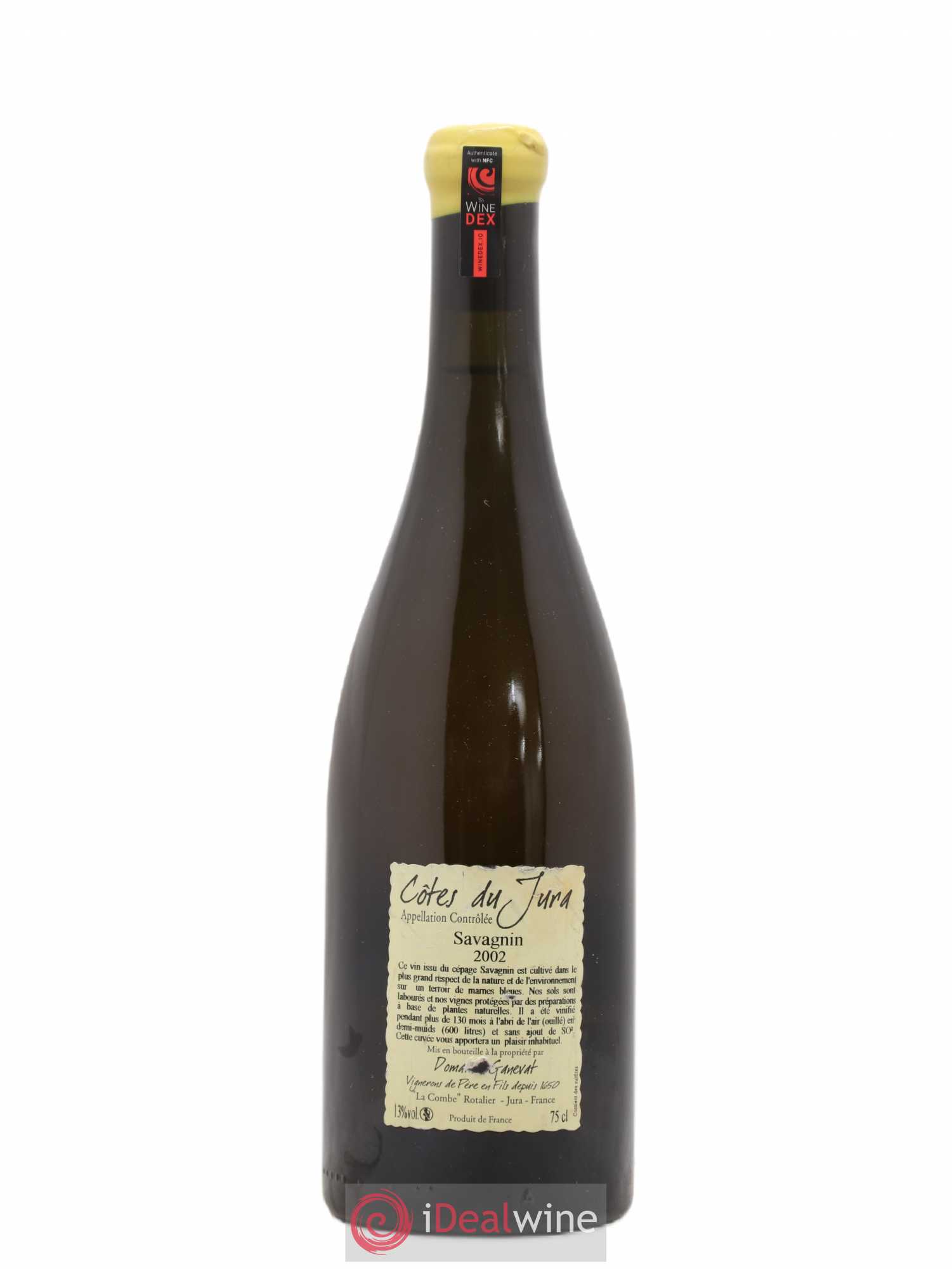 Côtes du Jura Les Vignes de mon Père Jean-François Ganevat (Domaine) 2002 - Lot de 1 bouteille - 1