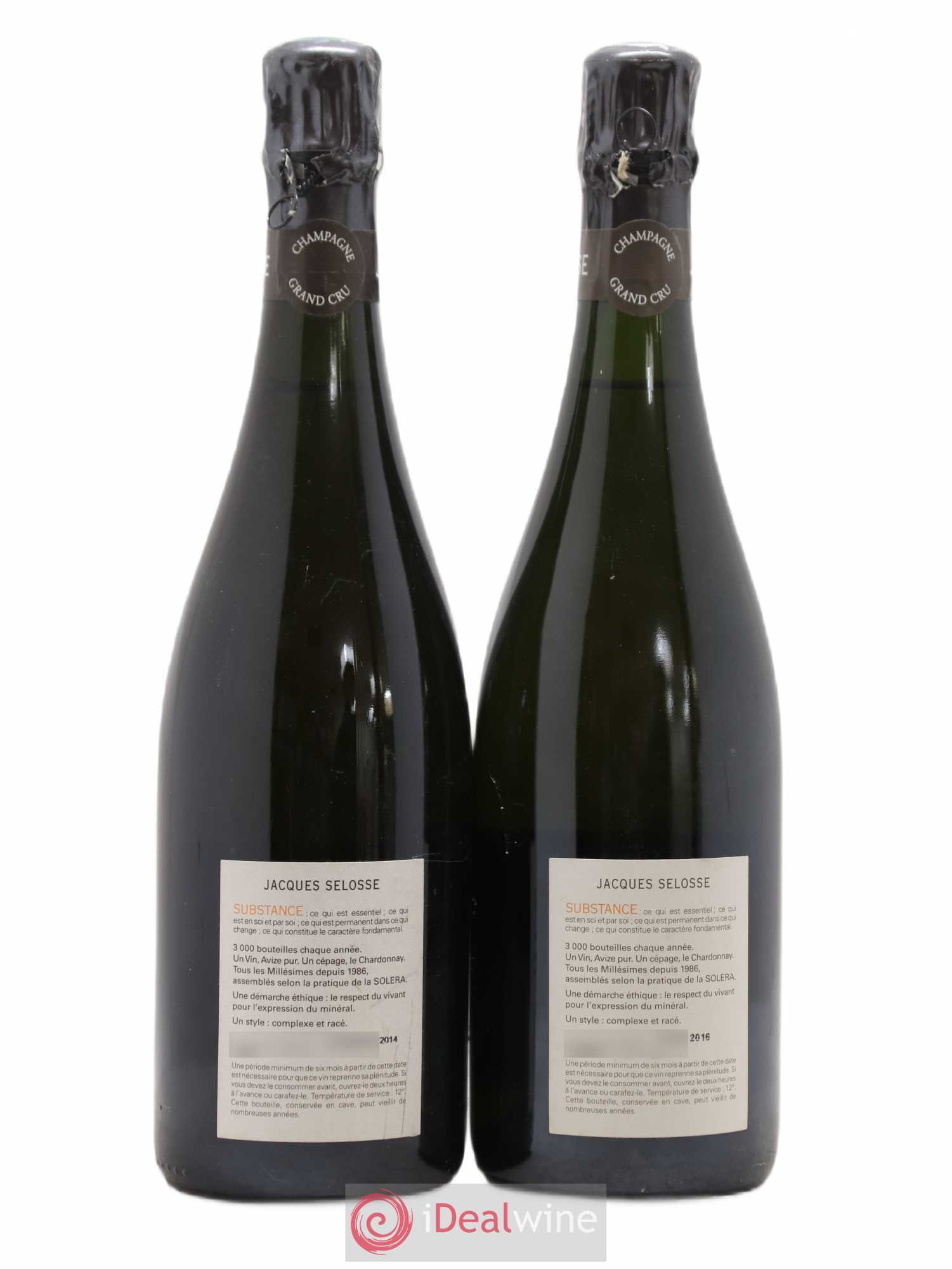 Substance Jacques Selosse - Lot de 2 bouteilles - 1