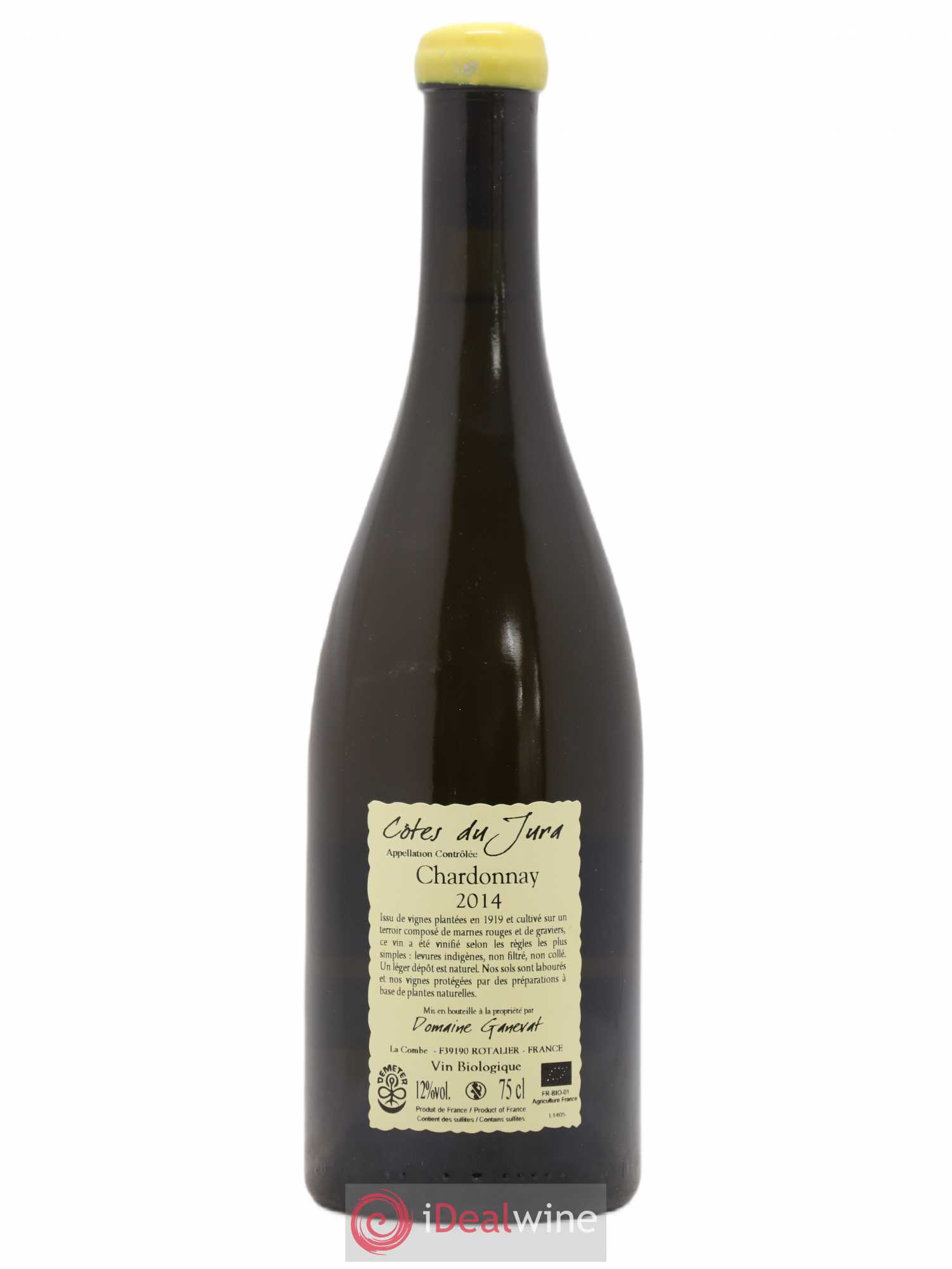 Côtes du Jura Les Grands Teppes Vieilles Vignes Jean-François Ganevat (Domaine) 2014 - Lot de 1 bouteille - 1