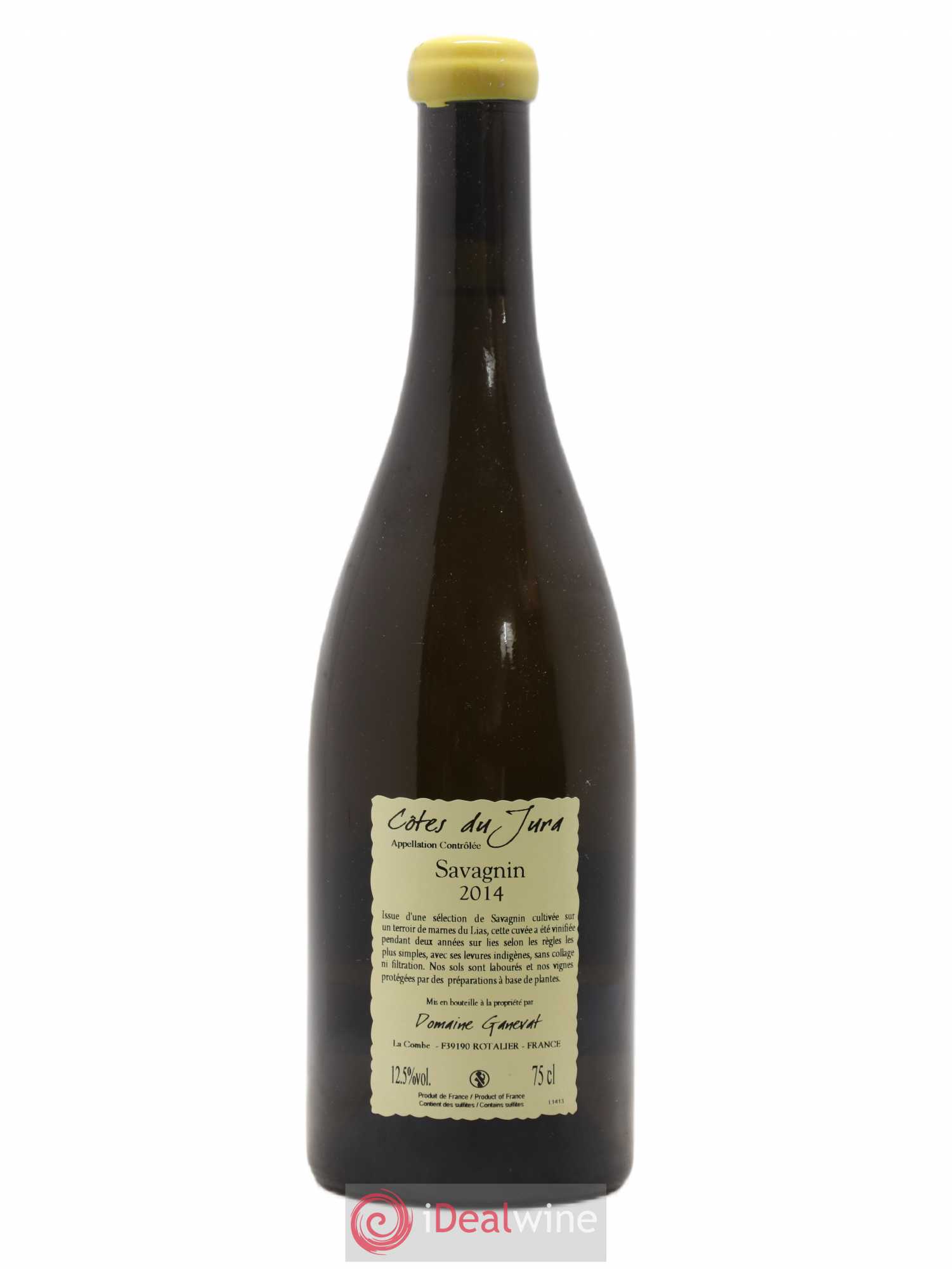 Côtes du Jura Sous la Roche Jean-François Ganevat (Domaine) 2014 - Lot de 1 bouteille - 1
