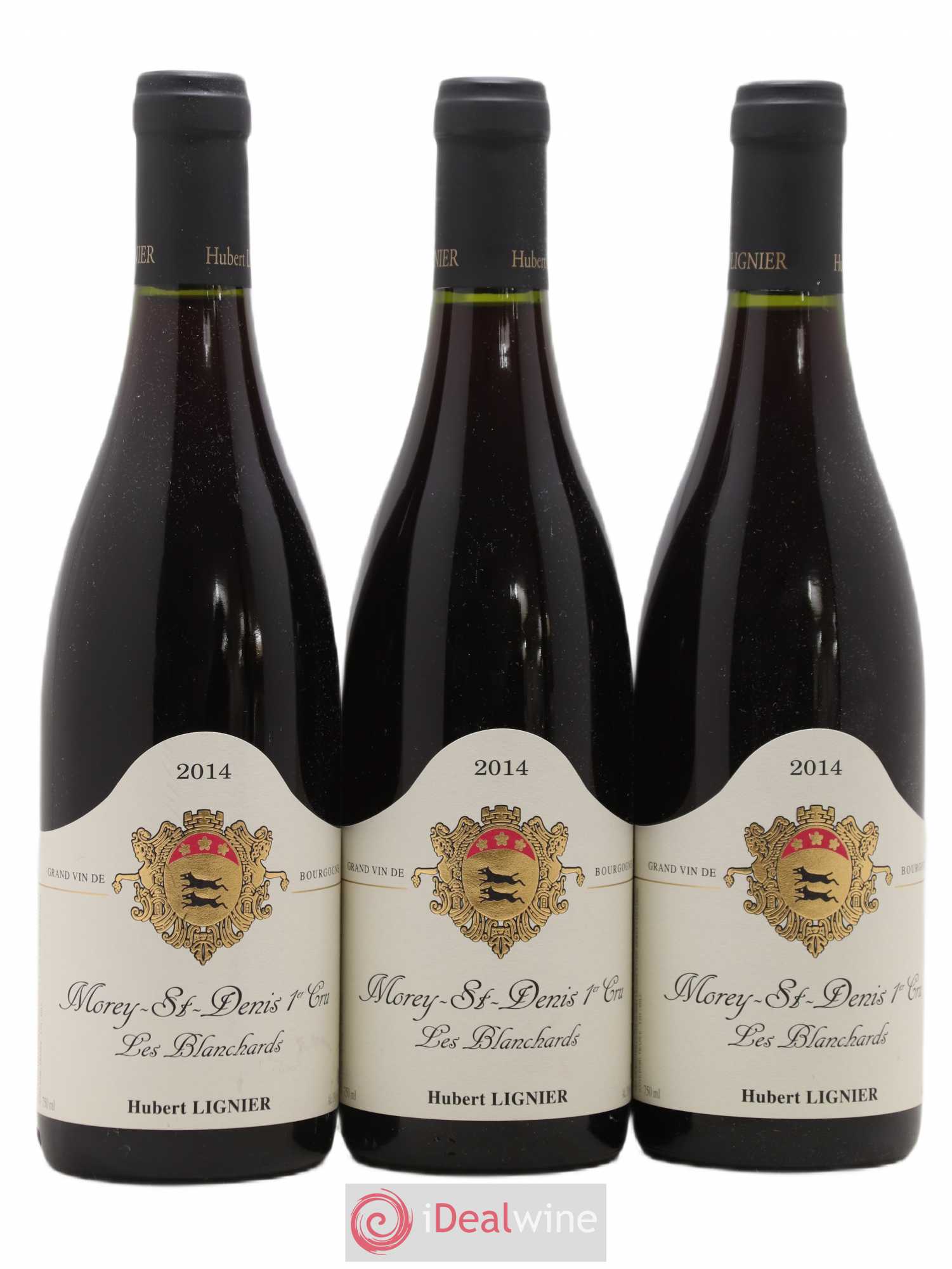 Morey-Saint-Denis 1er Cru Les Blanchards Hubert Lignier (Domaine) 2014 - Lot de 3 bouteilles - 0