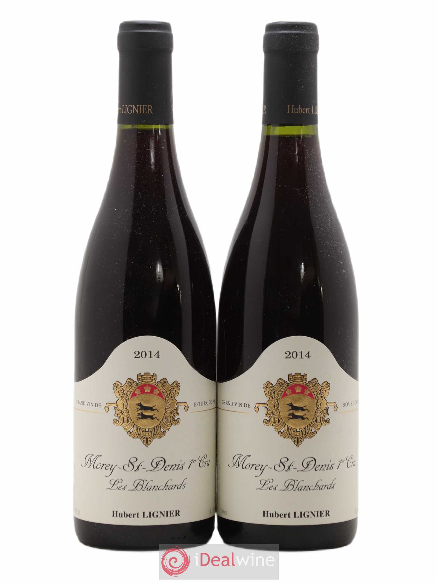 Morey-Saint-Denis 1er Cru Les Blanchards Hubert Lignier (Domaine) 2014 - Lot de 2 bouteilles - 0