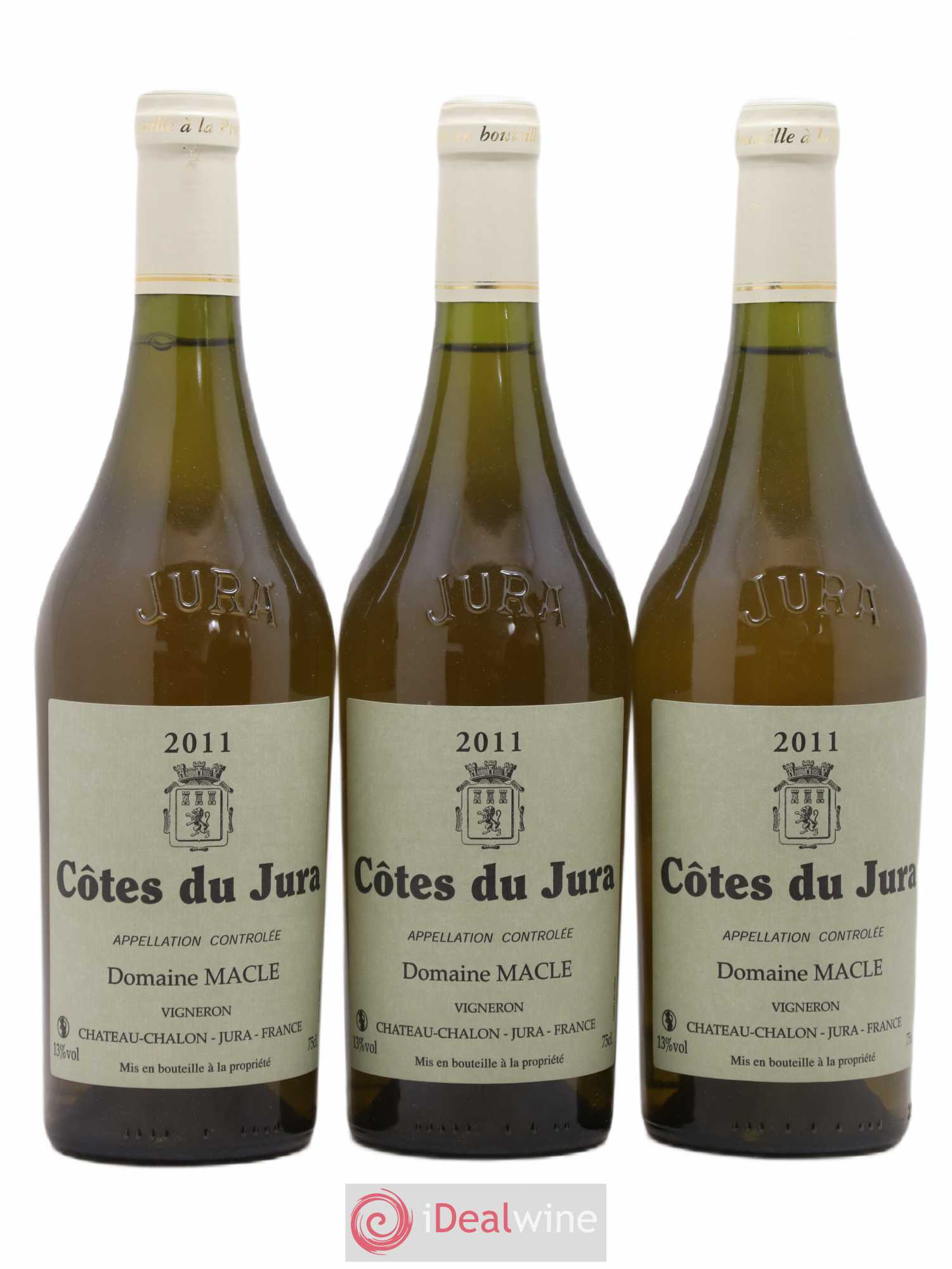 Côtes du Jura Jean Macle 2011 - Lot de 3 bouteilles - 0