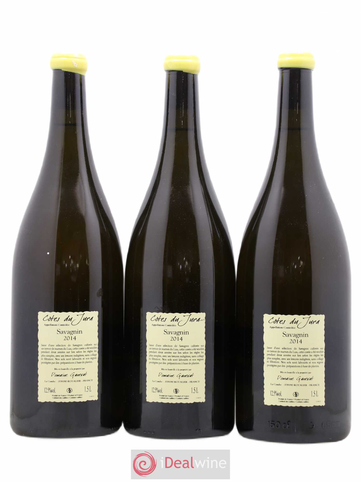 Côtes du Jura Sous la Roche Jean-François Ganevat (Domaine) 2014 - Lot de 3 magnums - 1
