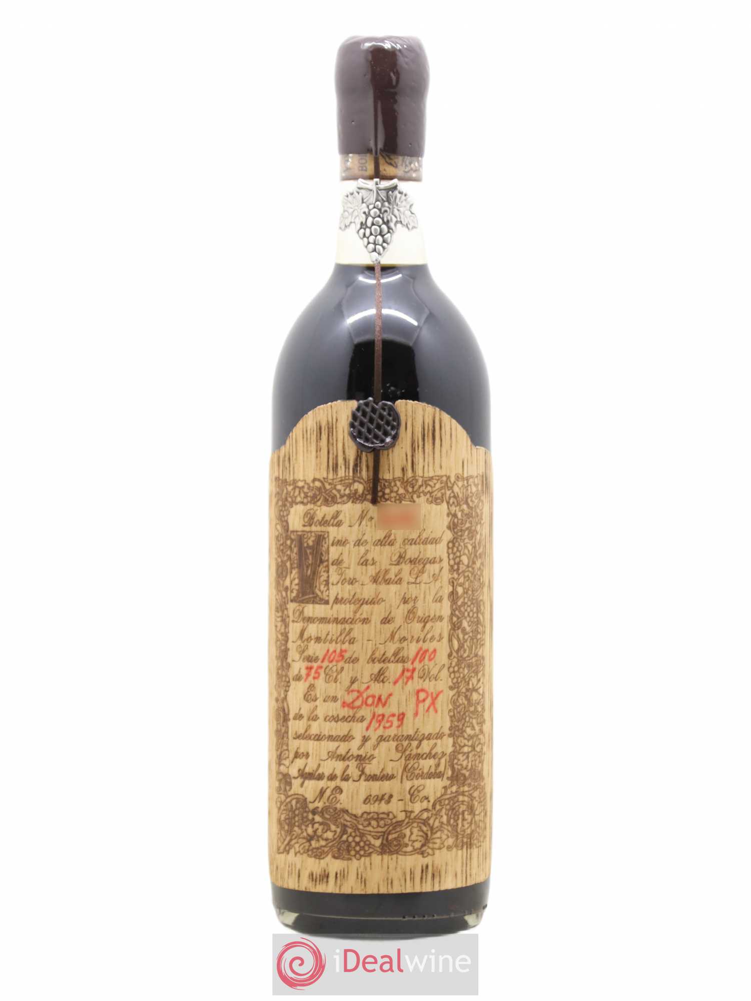 Montilla Moriles Bodegas Toro Albala Don PX Gran Reserva 1959 - Lot de 1 bouteille - 1