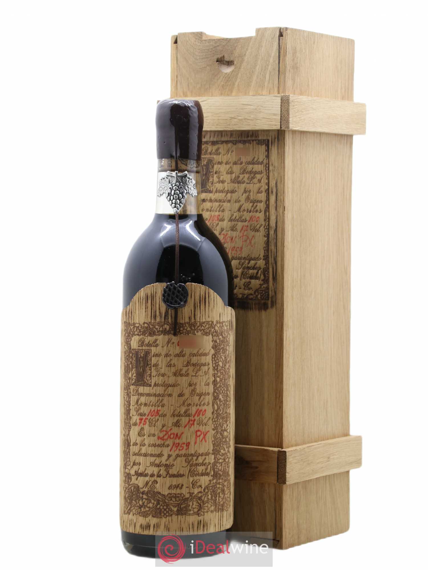 Montilla Moriles Bodegas Toro Albala Don PX Gran Reserva 1959 - Lot de 1 bouteille - 0