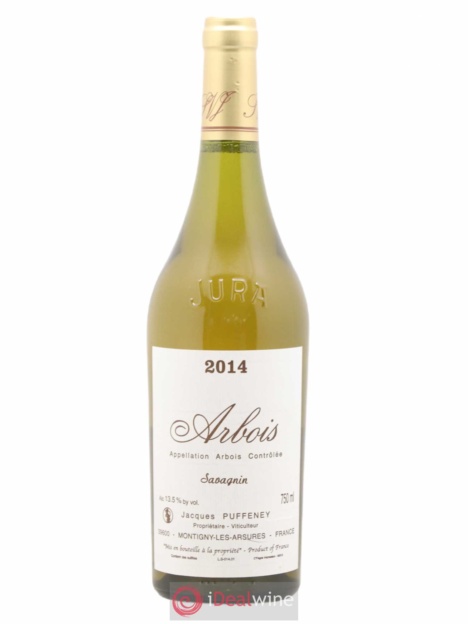 Arbois Savagnin Jacques Puffeney 2014 - Lot de 1 bouteille - 0
