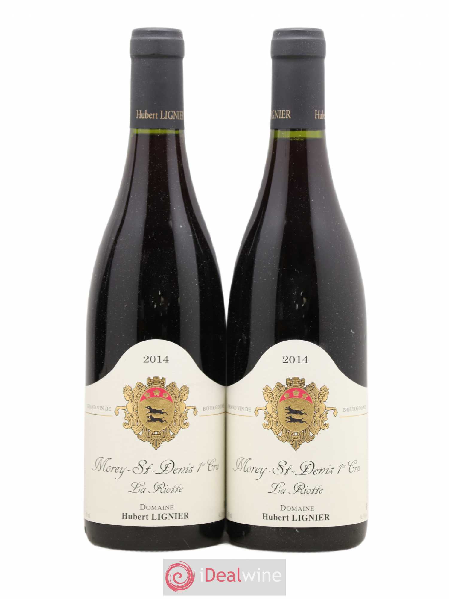Morey-Saint-Denis 1er Cru La Riotte Hubert Lignier (Domaine) 2014 - Lot de 2 bouteilles - 0
