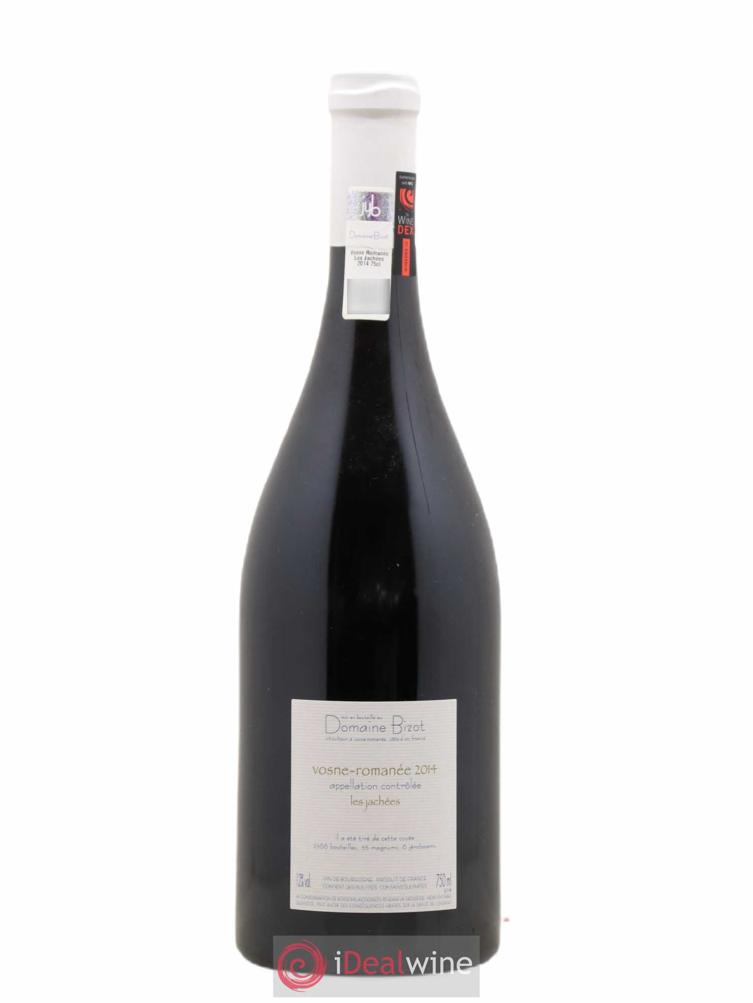 Vosne-Romanée Les Jachées Bizot (Domaine) 2014 - Lot de 1 bouteille - 1