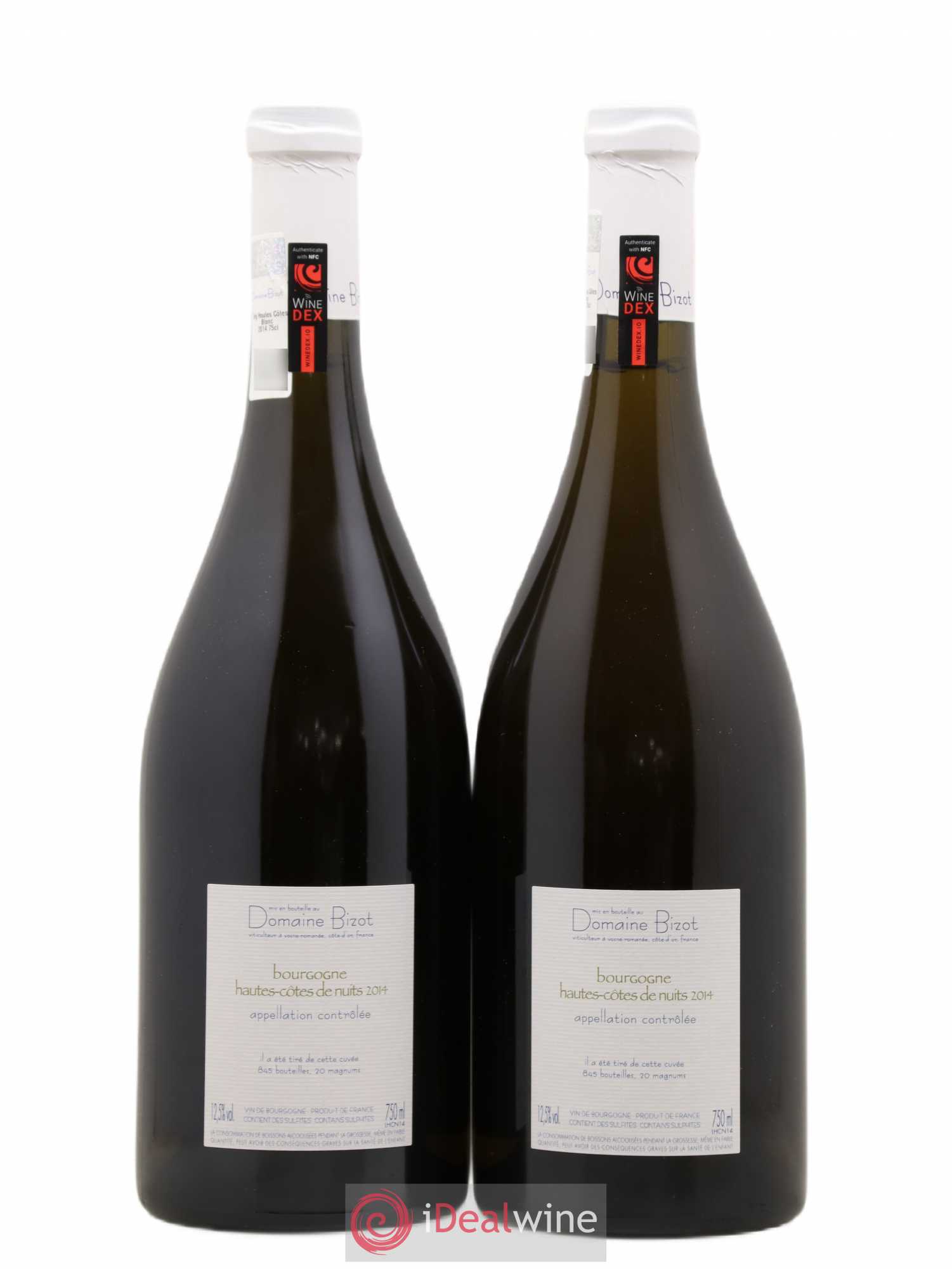 Hautes-Côtes de Nuits Bizot (Domaine) 2014 - Lot de 2 bouteilles - 1