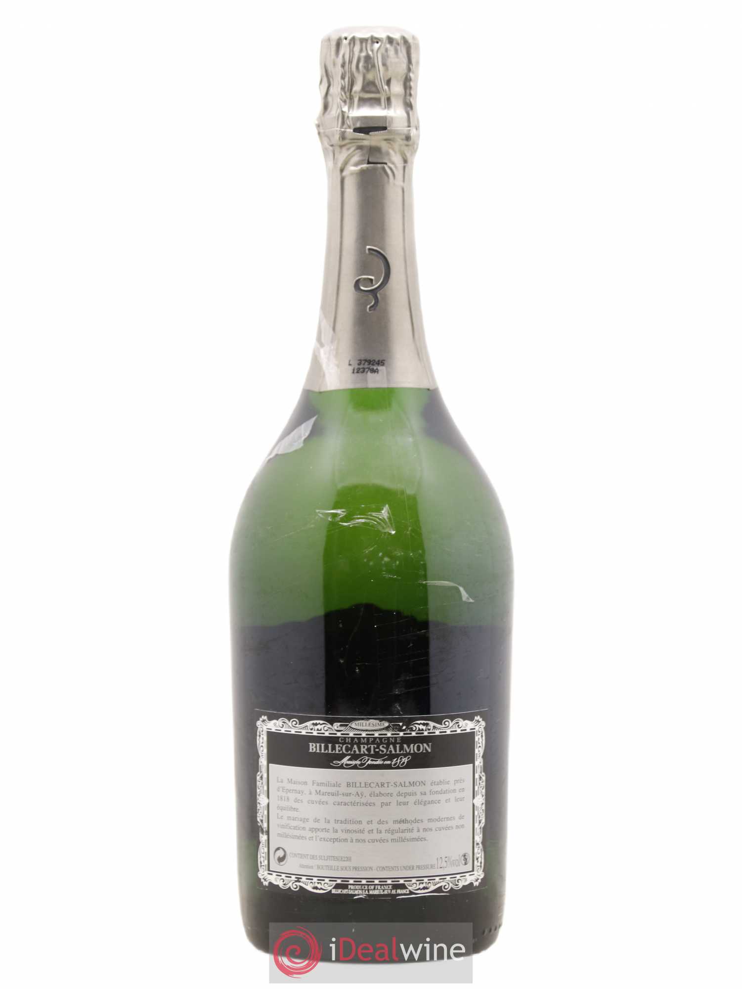 Brut Nicolas François Billecart Billecart-Salmon 1999 - Lot de 1 bouteille - 1