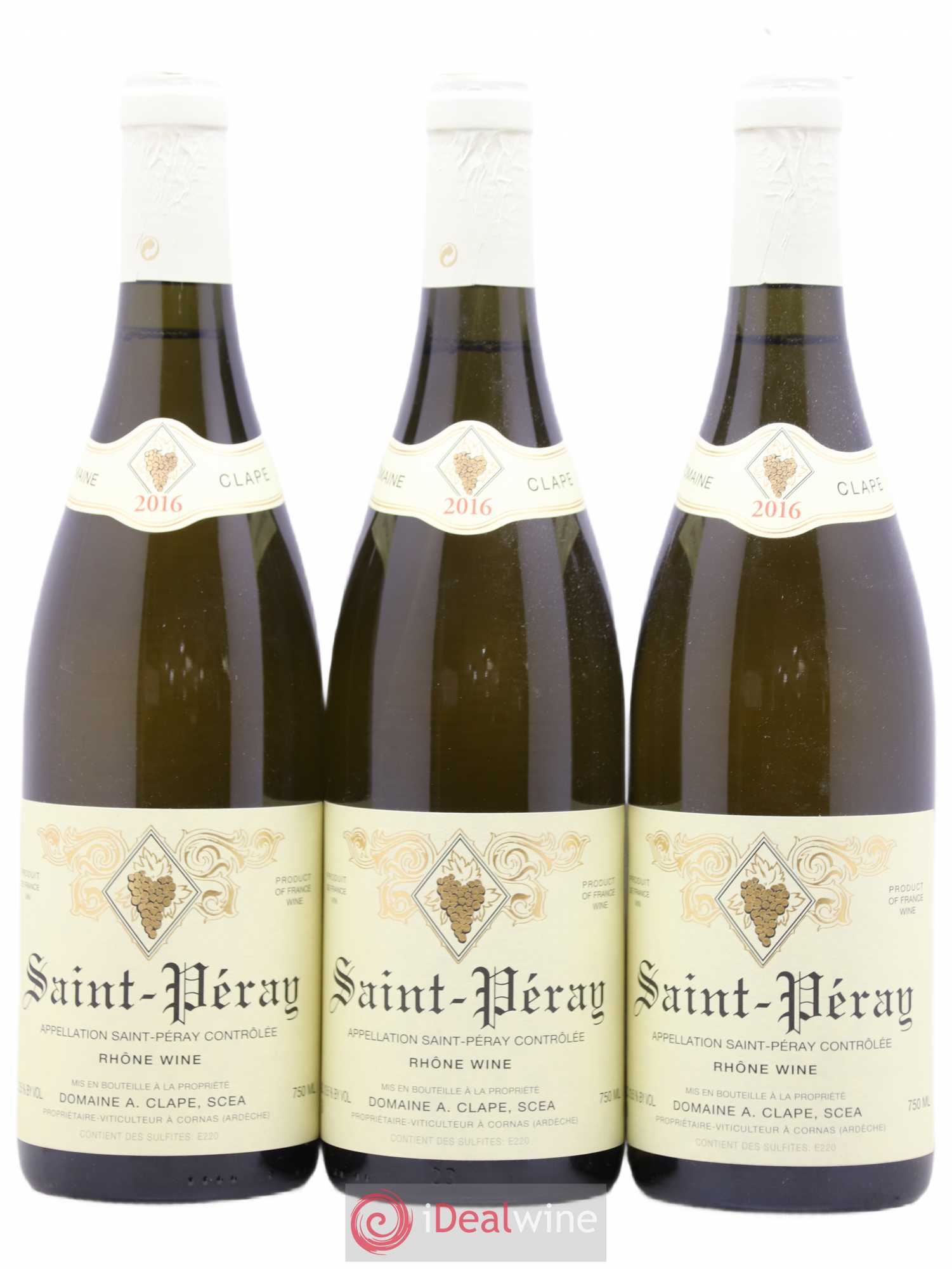 Saint-Péray Auguste Clape 2016 - Lot de 3 bouteilles - 0