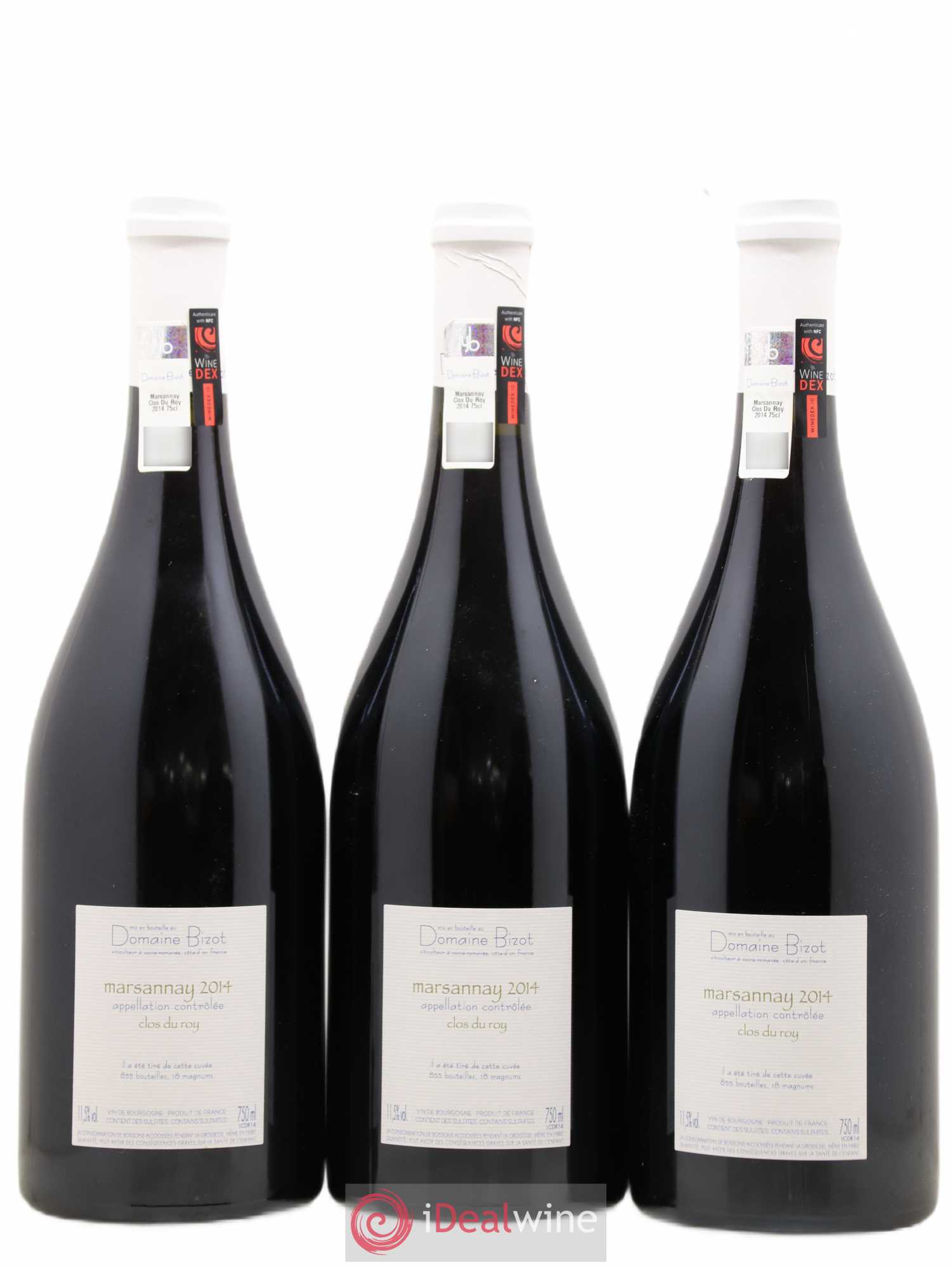 Marsannay Clos du Roy Bizot (Domaine) 2014 - Lot de 3 bouteilles - 1