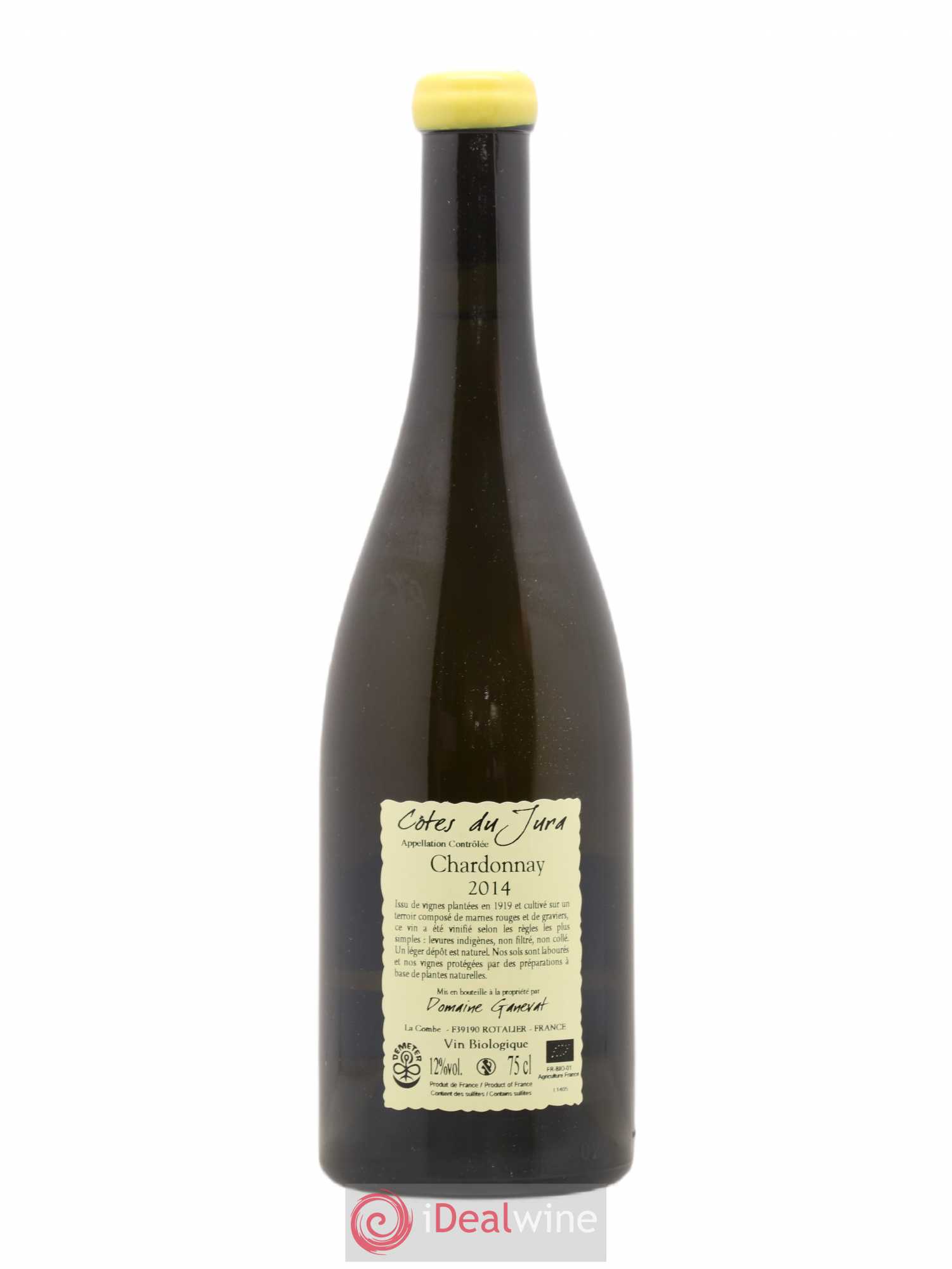 Côtes du Jura Les Grands Teppes Vieilles Vignes Jean-François Ganevat (Domaine) 2014 - Lot de 1 bouteille - 1