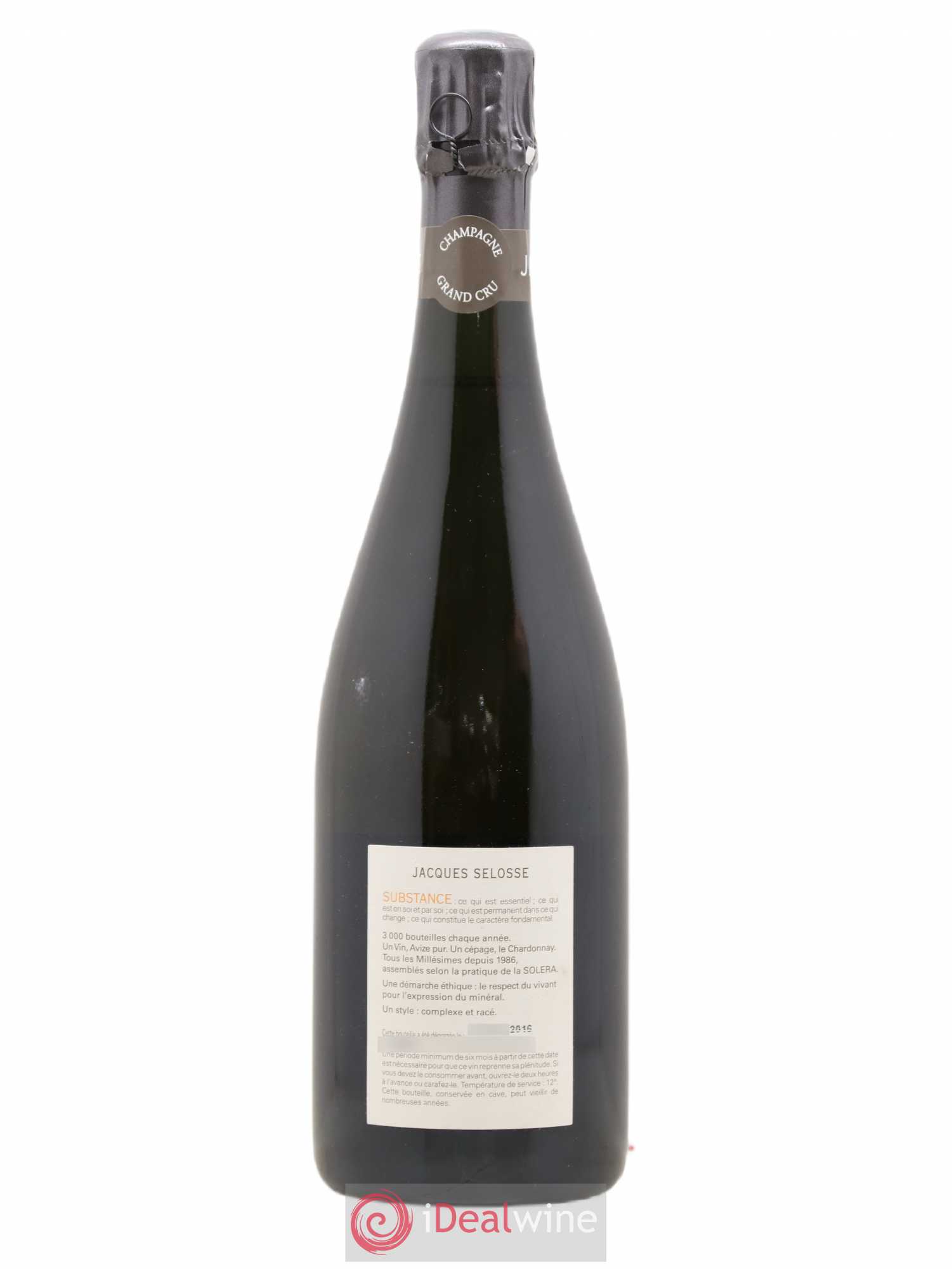 Substance Jacques Selosse - Lot de 1 bouteille - 1
