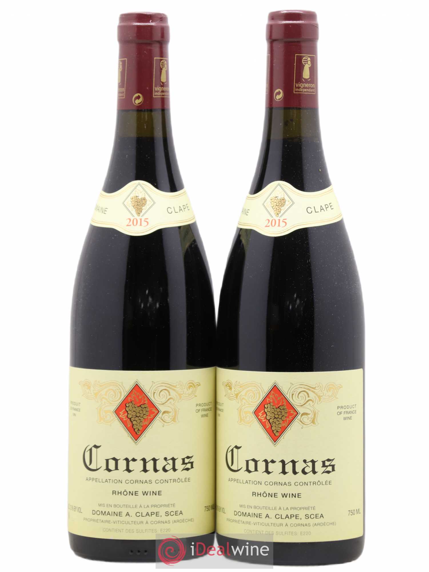 Cornas Auguste Clape 2015 - Lot de 2 bouteilles - 0