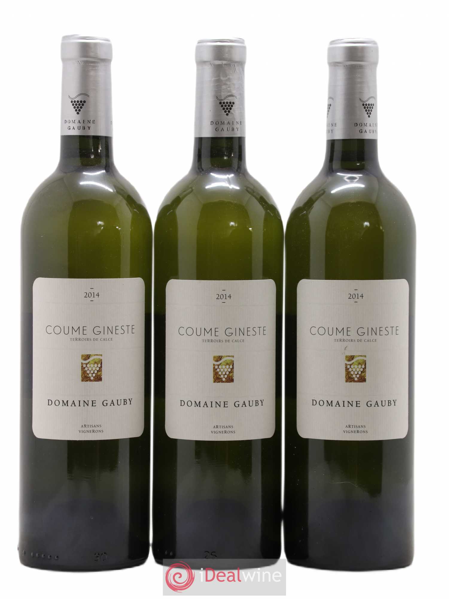 Côtes Catalanes Coume Gineste Gauby (Domaine) 2014 - Lot de 3 bouteilles - 0
