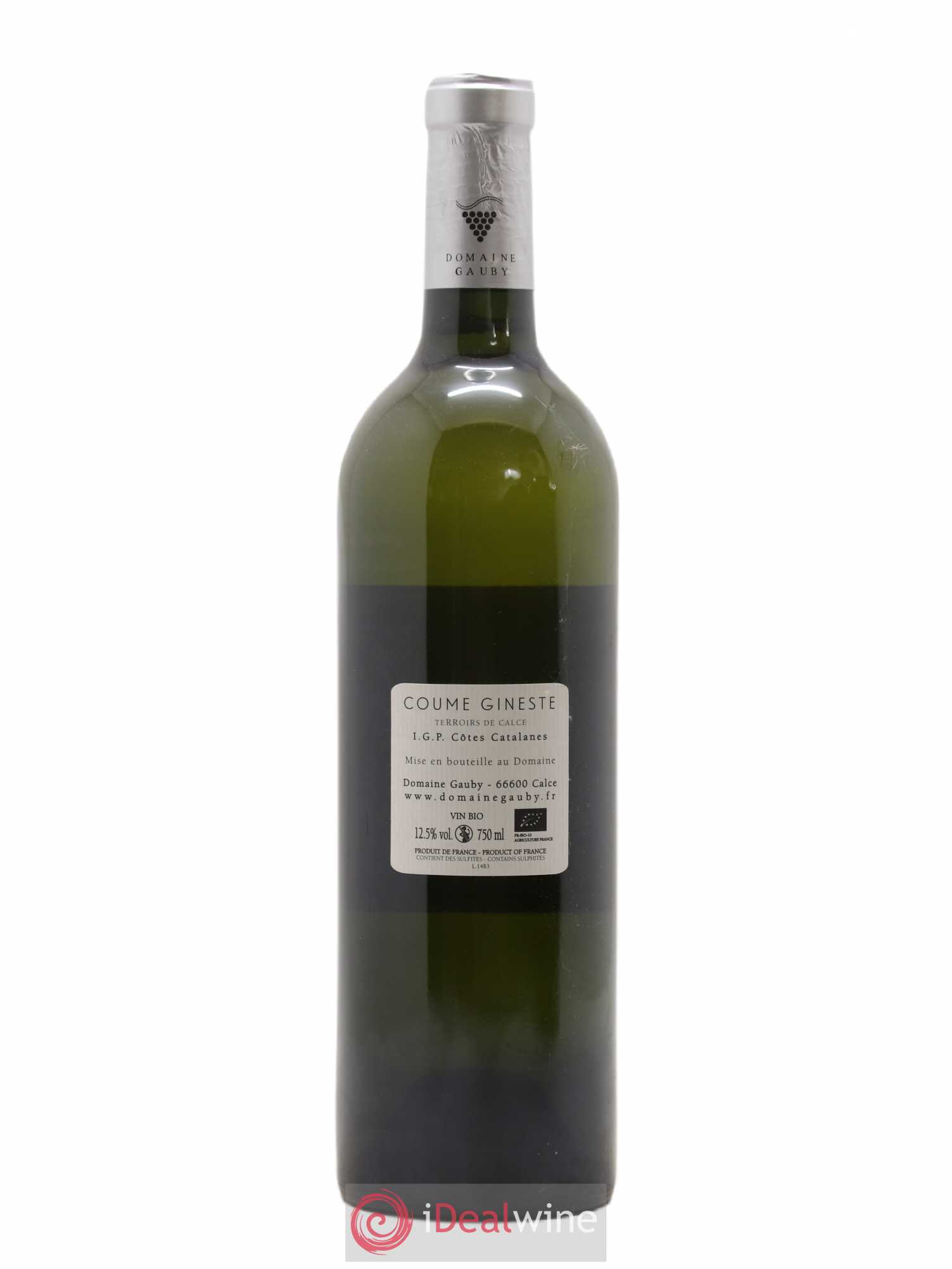 Côtes Catalanes Coume Gineste Gauby (Domaine) 2014 - Lot de 1 bouteille - 1