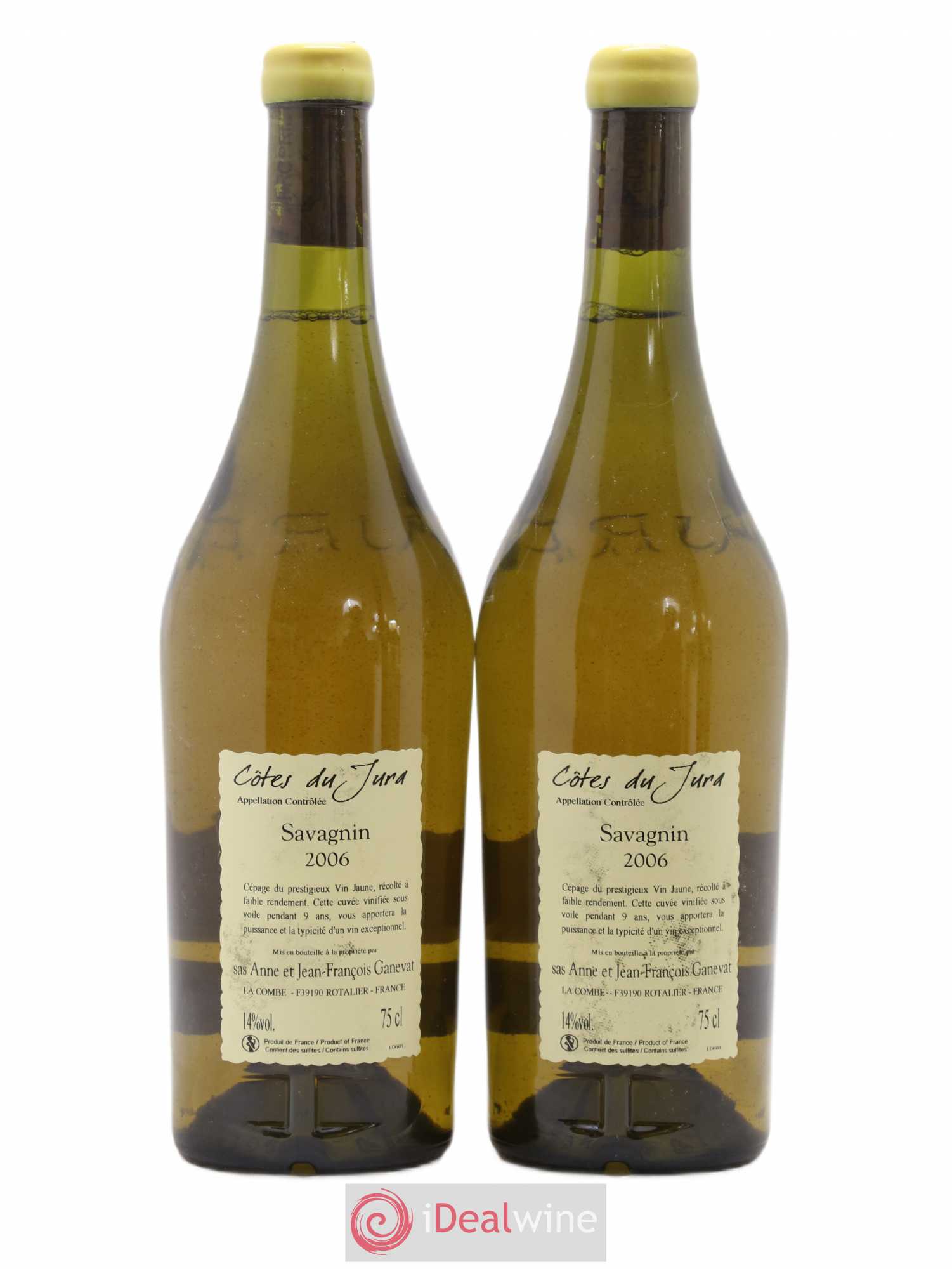 Côtes du Jura Cuvée Prestige Jean-François Ganevat (Domaine) 2006 - Lot de 2 bouteilles - 1