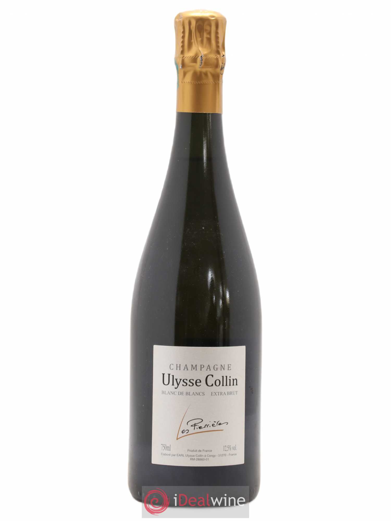 Champagne Blanc de blancs Les Perrières Ulysse Colin - Posten von 1 Flasche - 0