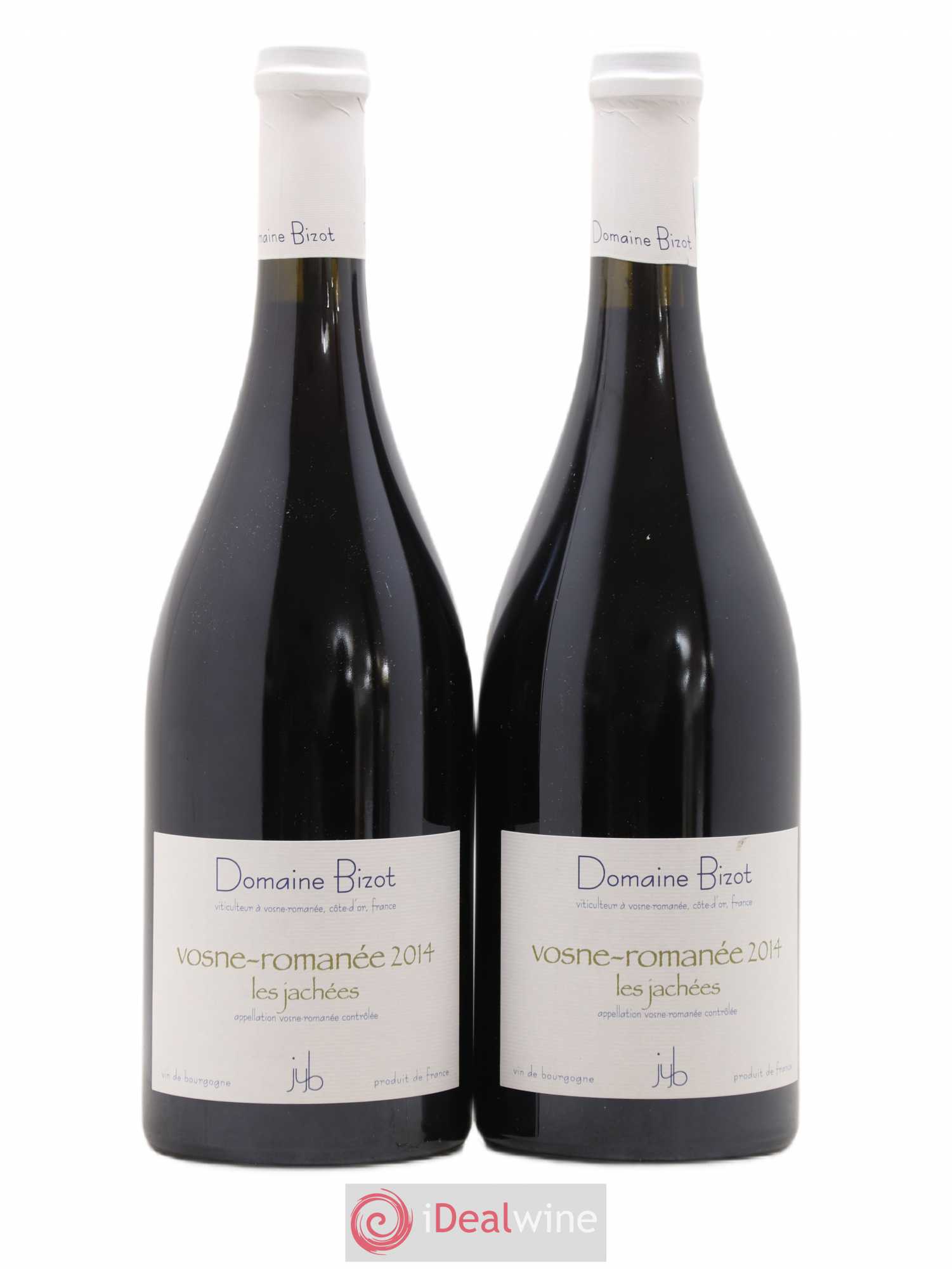 Vosne-Romanée Les Jachées Bizot (Domaine) 2014 - Lot de 2 bouteilles - 0