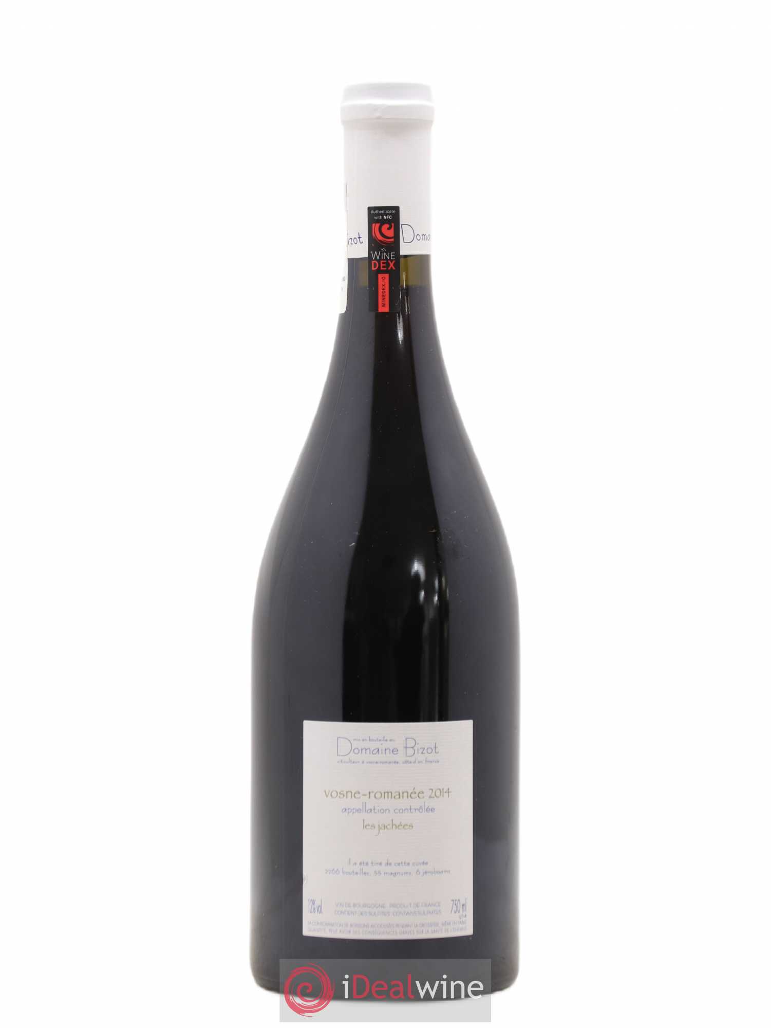 Vosne-Romanée Les Jachées Bizot (Domaine) 2014 - Lot de 1 bouteille - 1