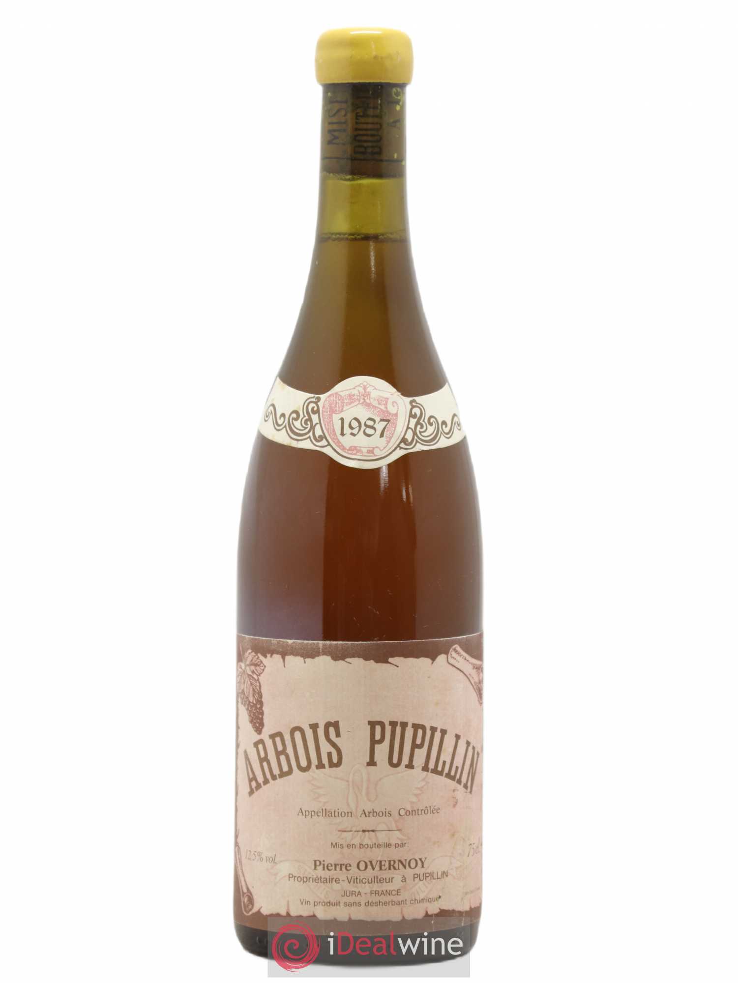 Arbois-Pupillin Savagnin (cire jaune) Overnoy-Houillon (Domaine) 1987 - Lot de 1 bouteille - 0